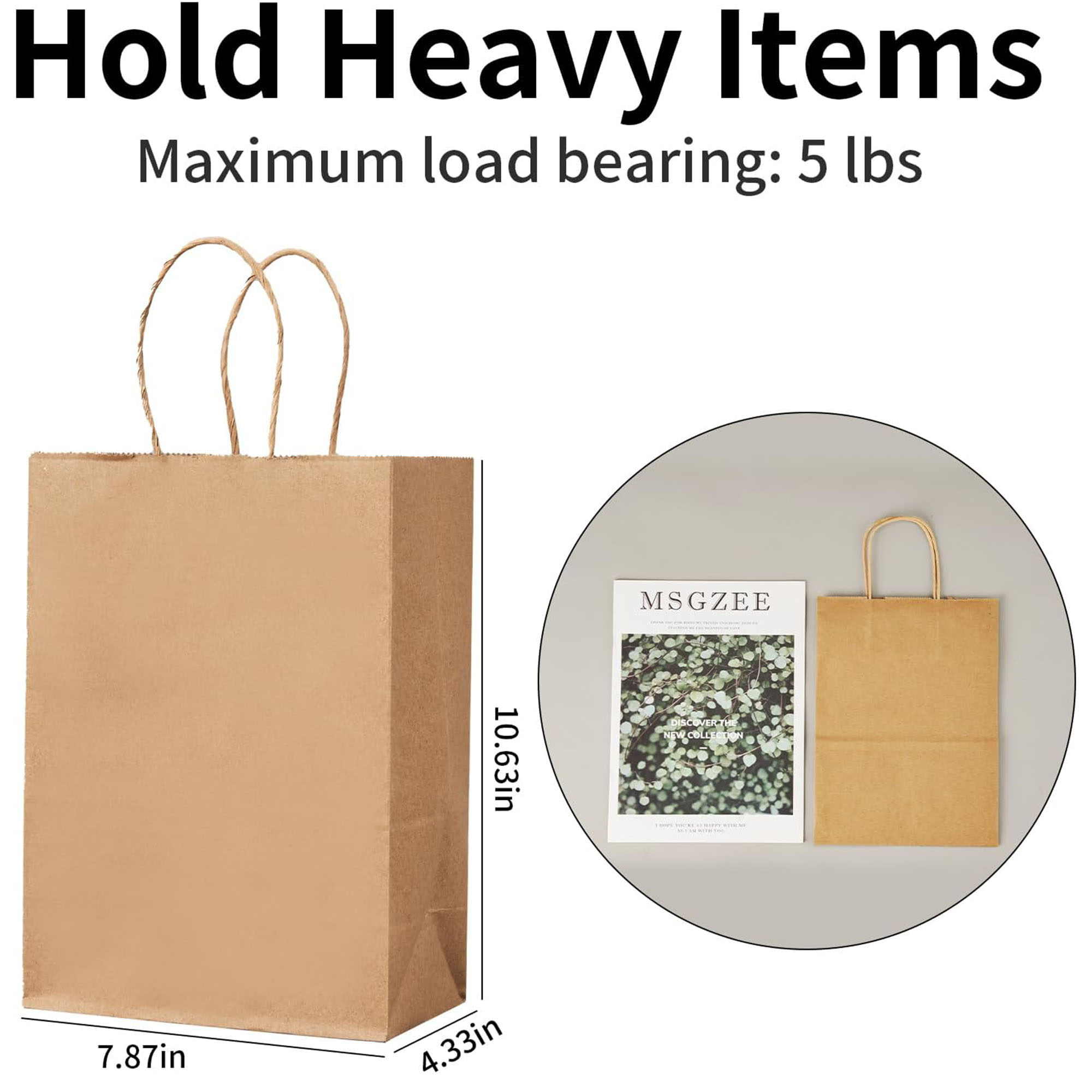 Premium Paper Gift Bags with Handles for Retail & Parties 7