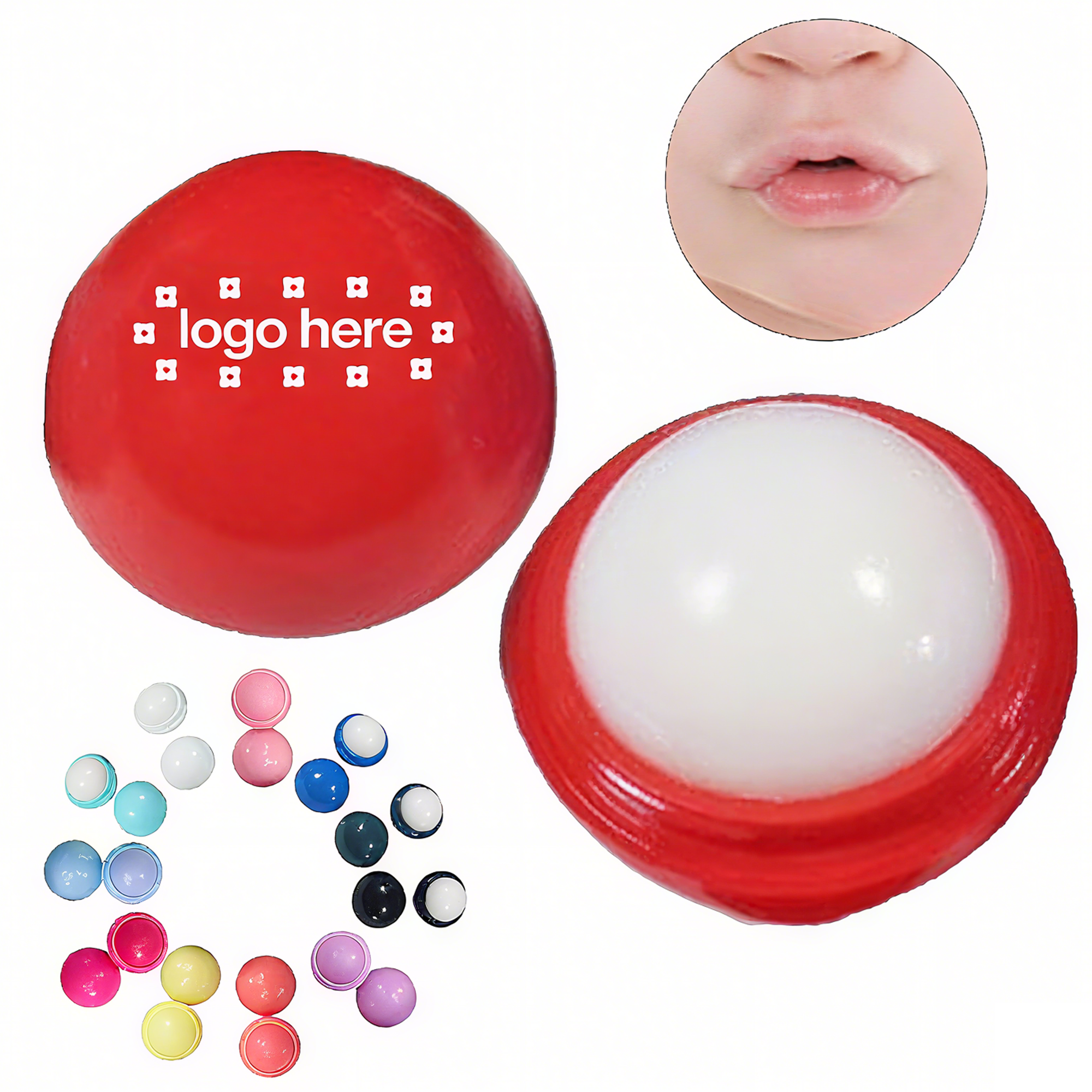 Fruit Flavored Lip Care Ball
