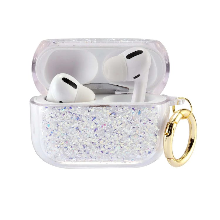 AirPods Pro Cases - Silver Glitter 2