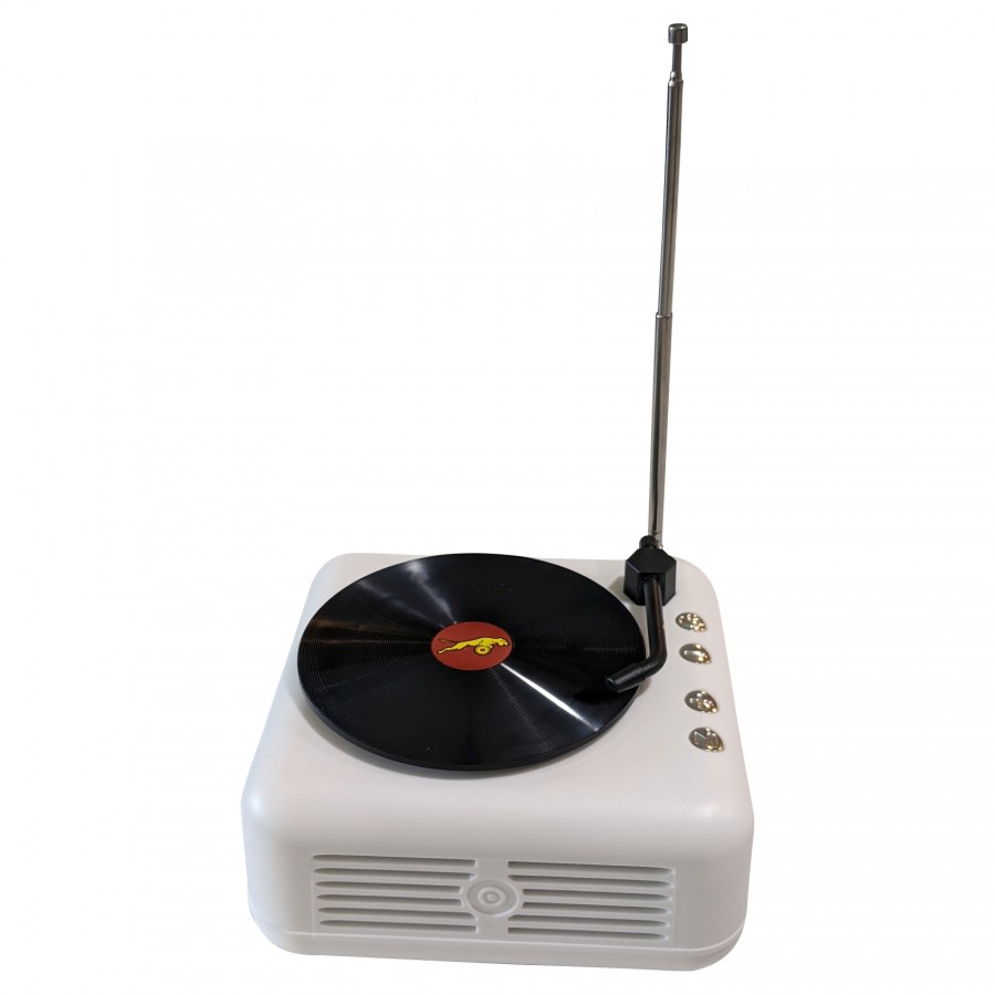 SonicWave Retro Record Player Shaped Bluetooth Speaker 18