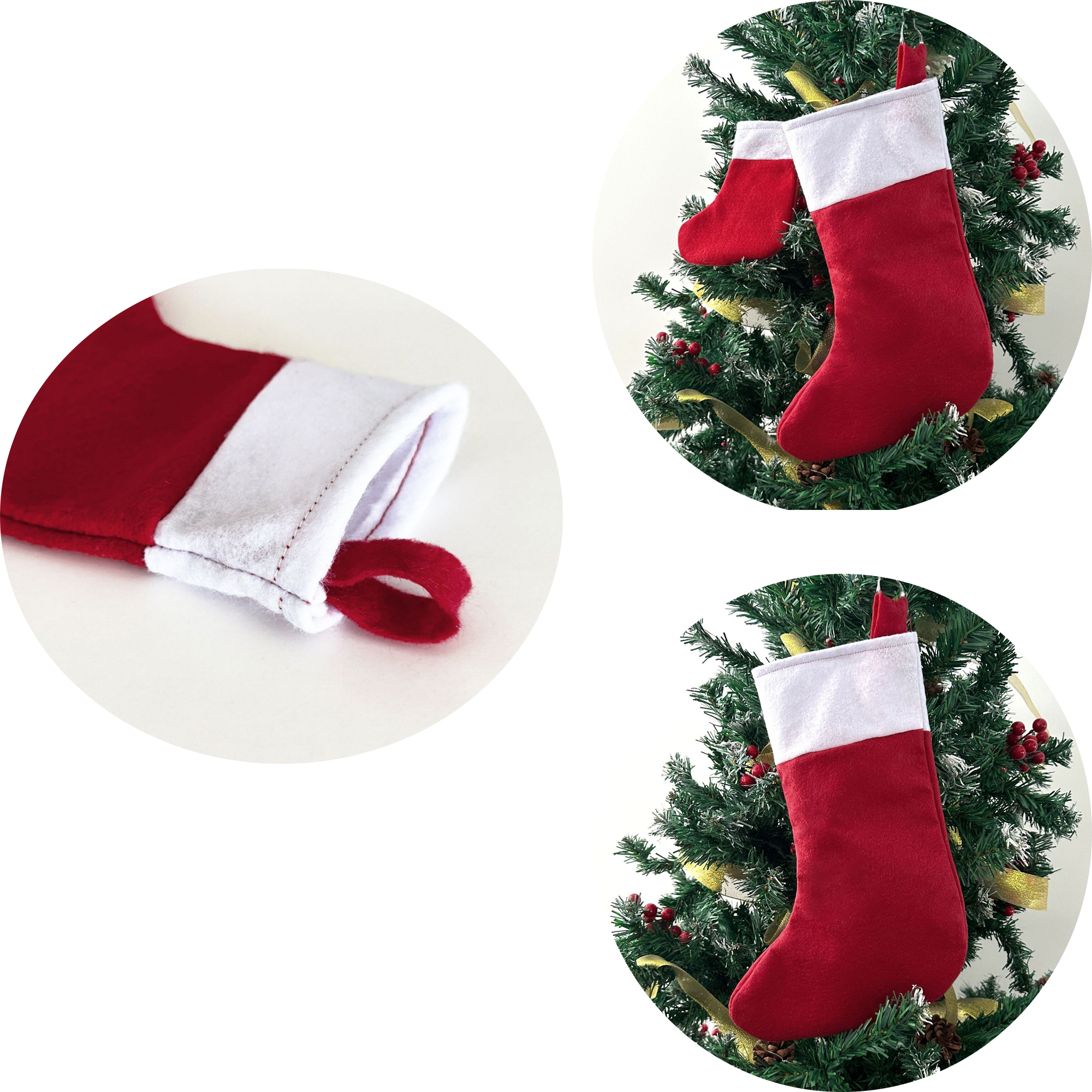 14"9.5"Christmas Stocking Decor 3