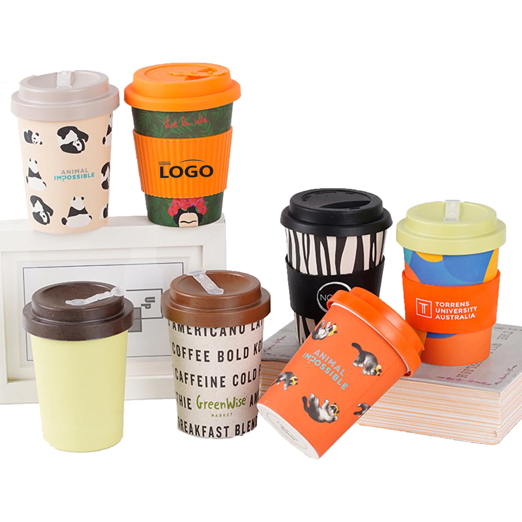 12 oz. Biodegradable Bamboo Fibre Cup 6