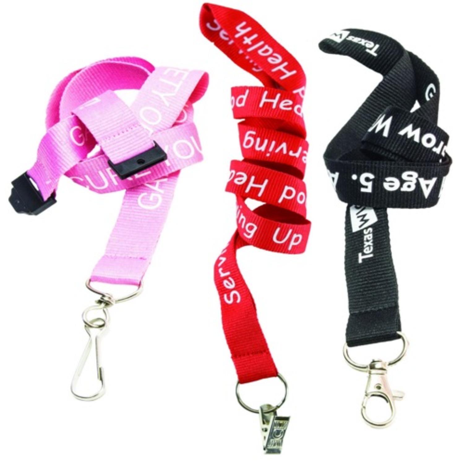 7 Days Polyester Lanyards
