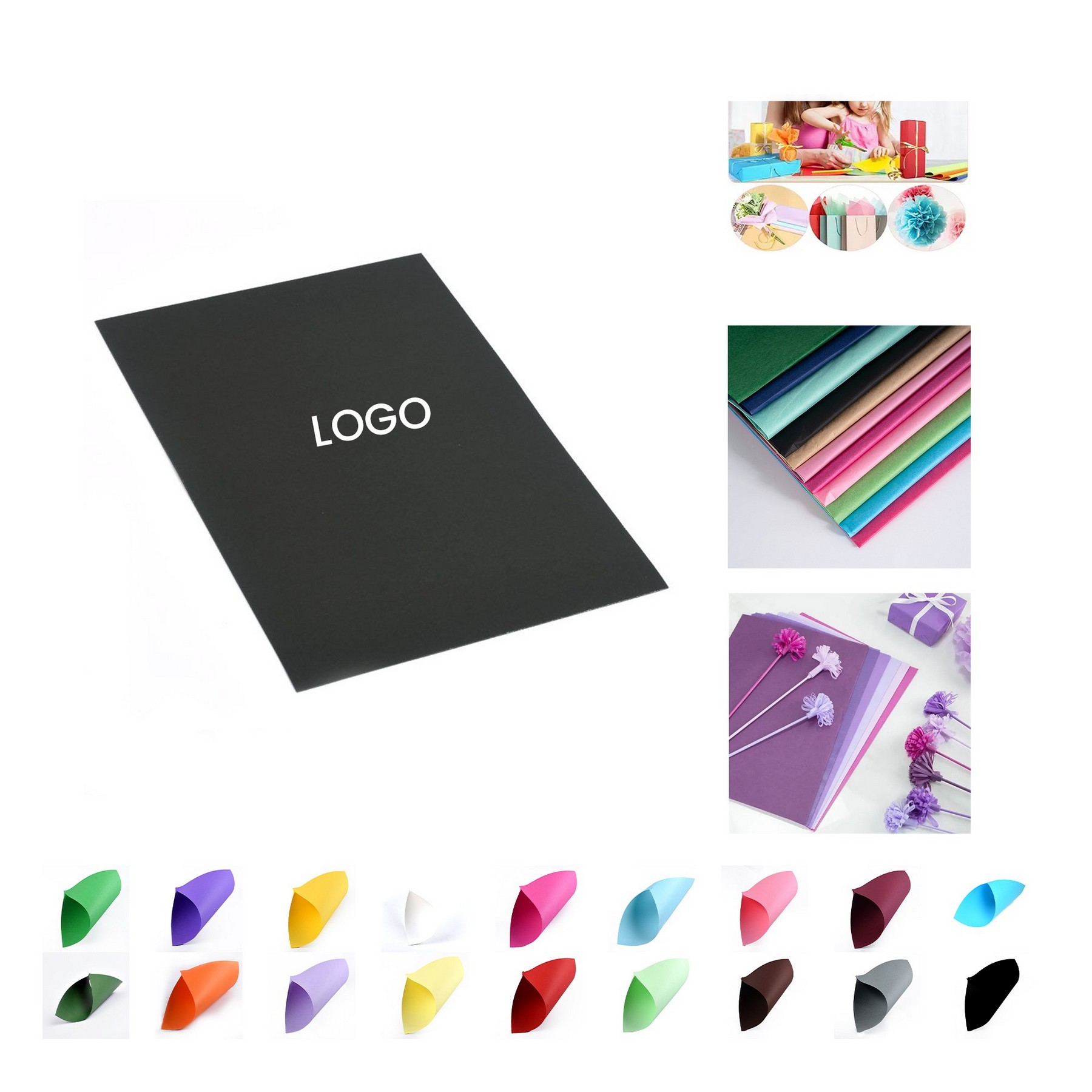 Multicolor Gift Wrap Tissue