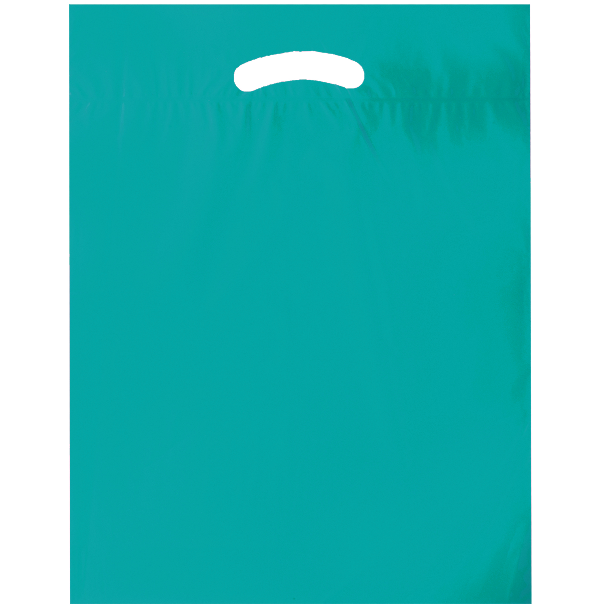 Fold Over Reinforced Die Cut Bag 16
