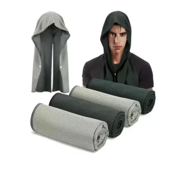 Wear A Sunscreen Head Towel Polyester for employee onboarding gifts