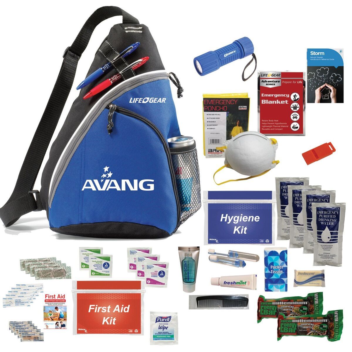 Lifegear Disaster Backpack S175LG Safety Made