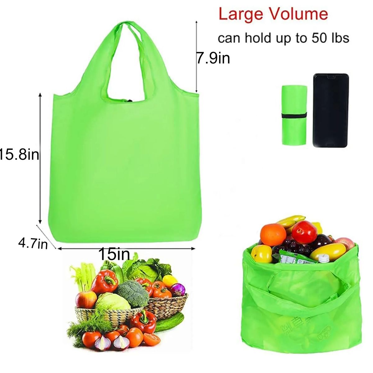 Foldable Polyester Shopping Bag