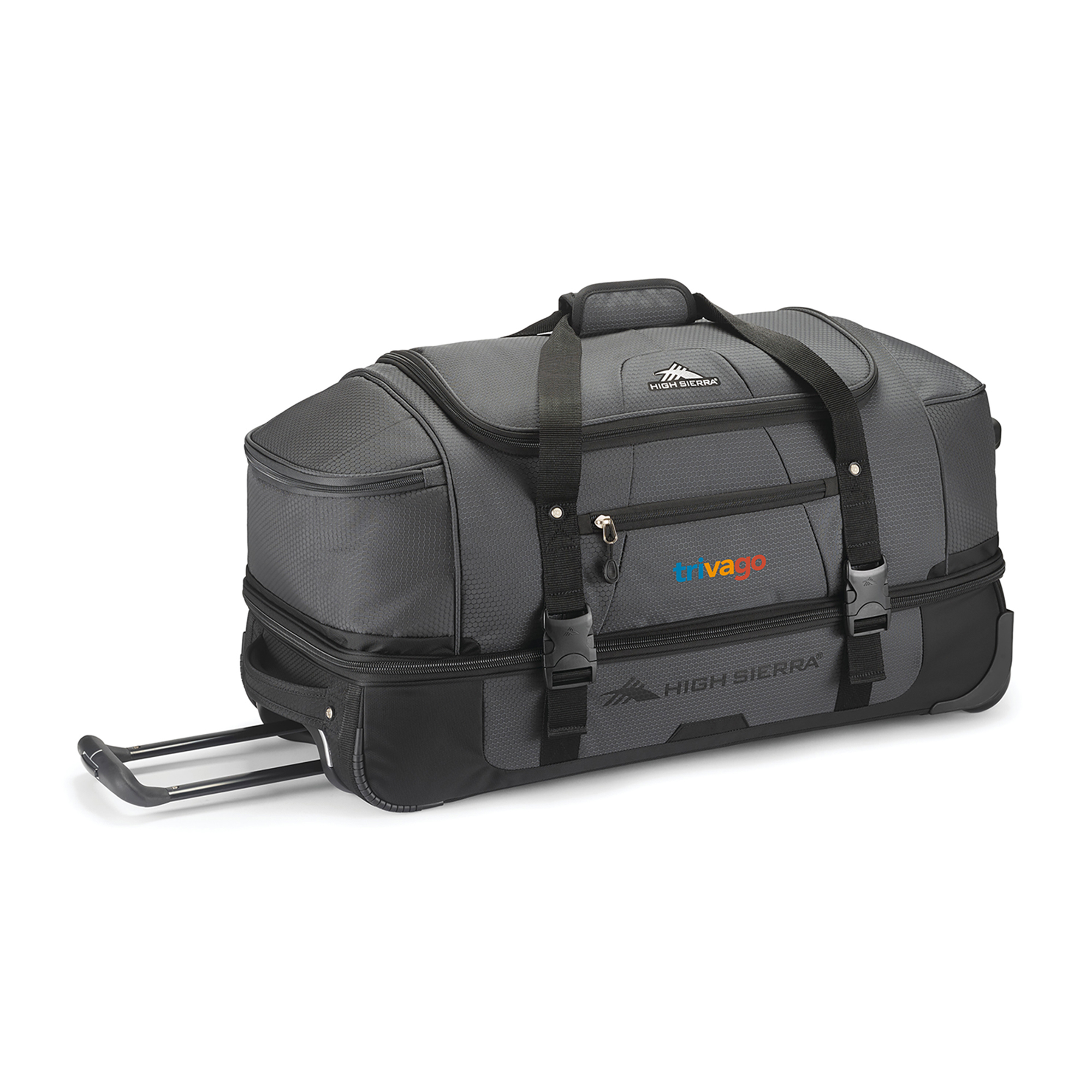 High Sierra Fairlead 28" Drop Bottom Wheeled Duffel