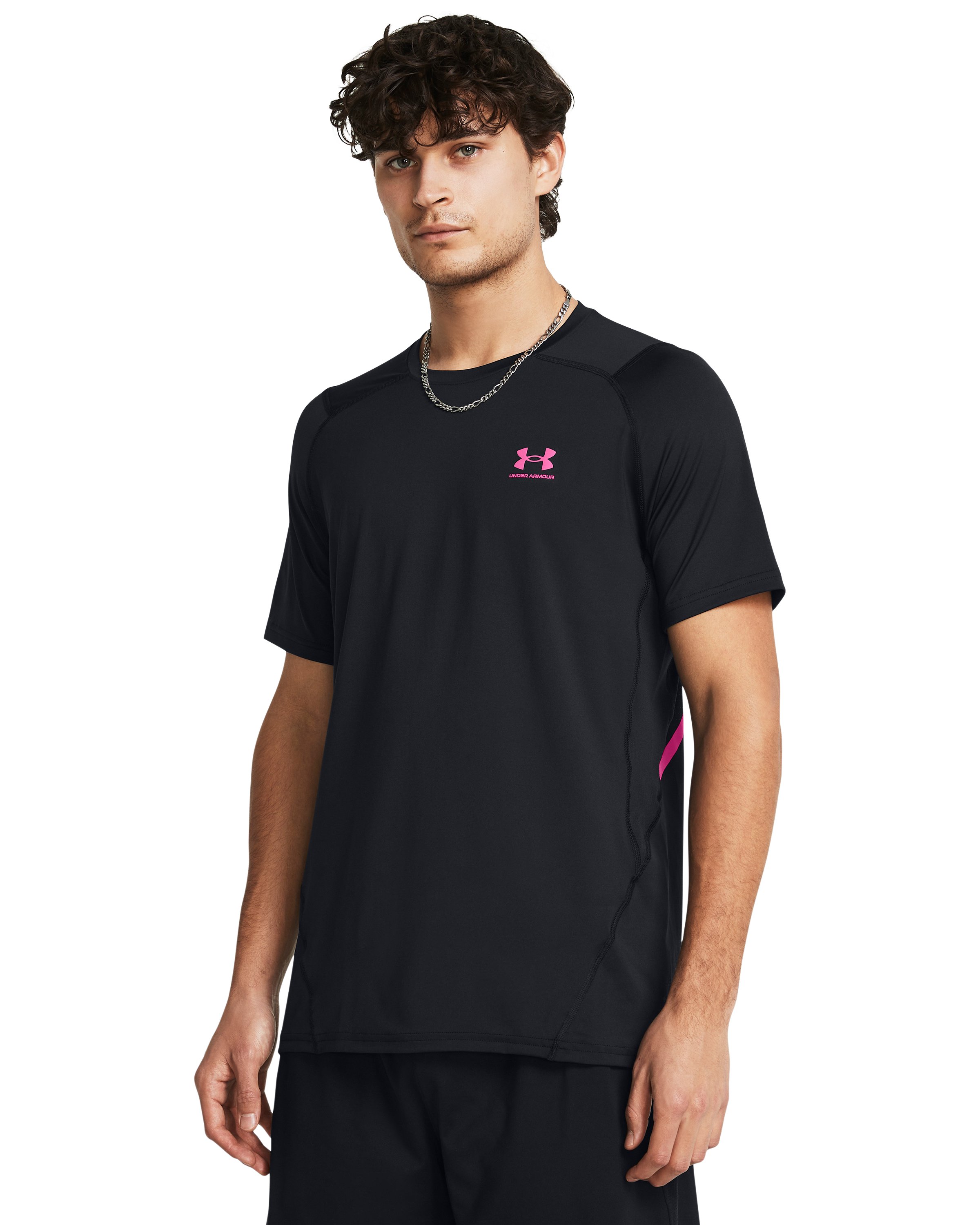 HeatGear Fitted Graphic Men's Short Sleeve 7