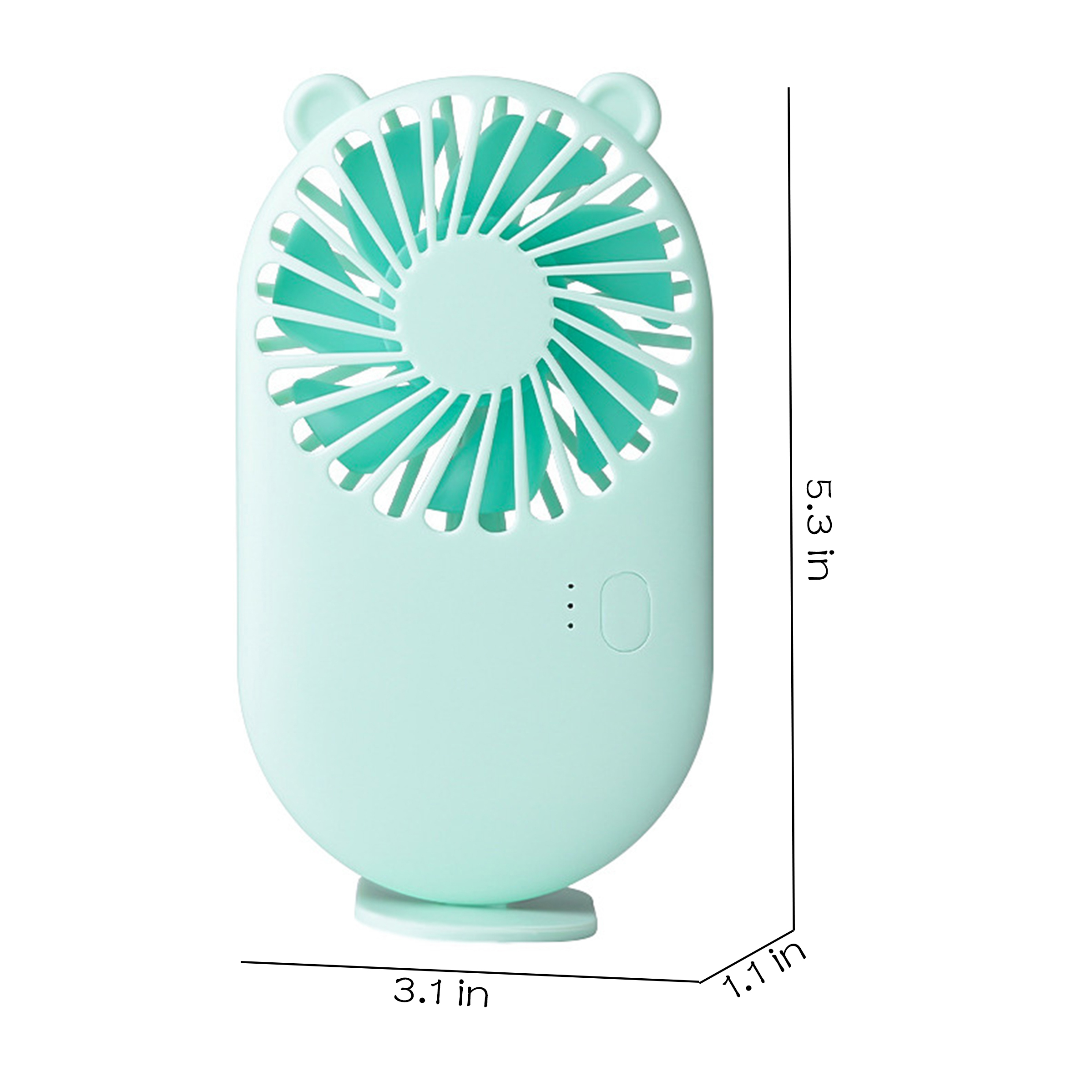 Abs Mini Pocket Charging Small Fan 10
