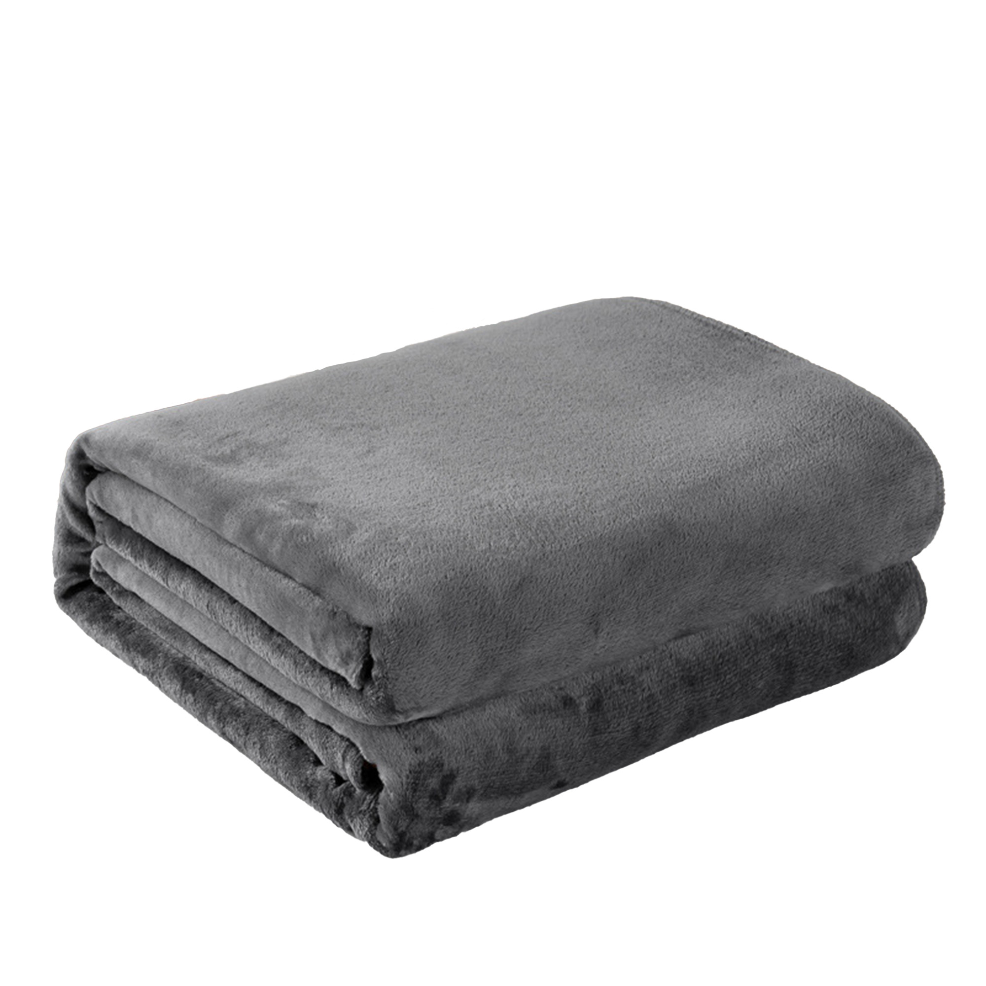 Flannel Afternoon Nap Warm Pure Color Blanket 12