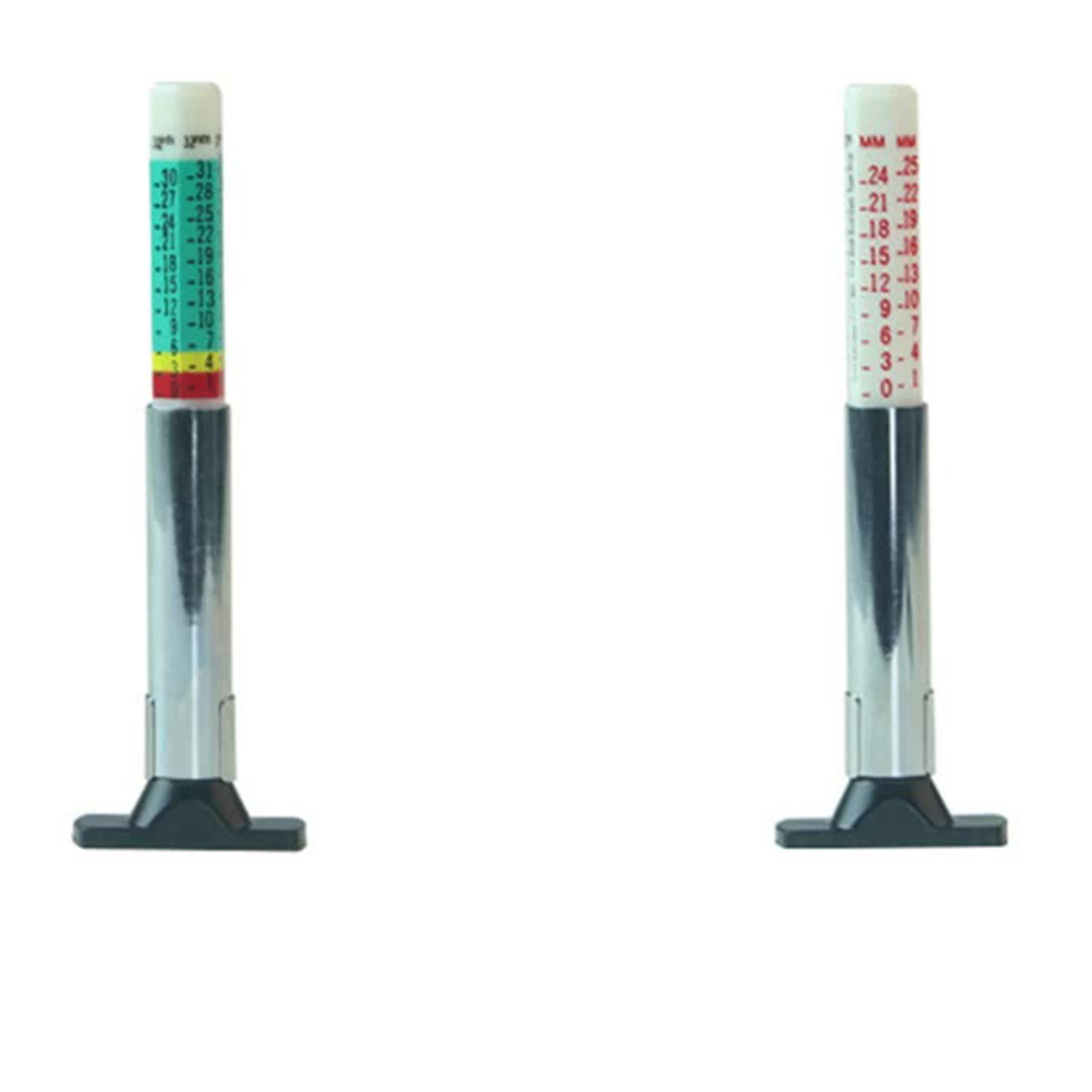 Two-Sided Smart Color Coded Tire Tread Depth Gauge 11