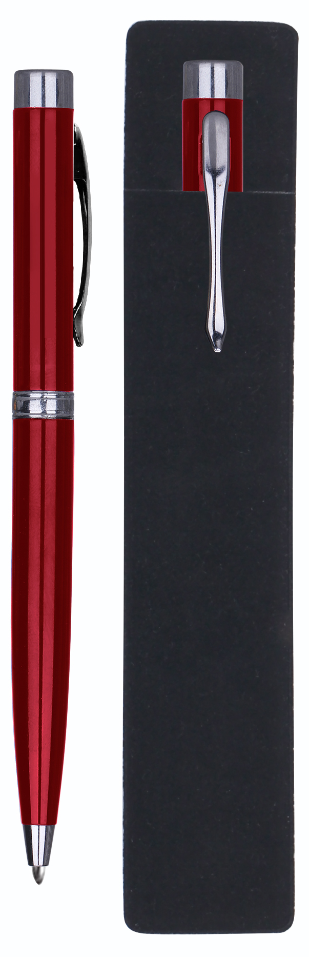 Metal Pen, Laser Pointer & Flashlight w/ PE-Pouch 15