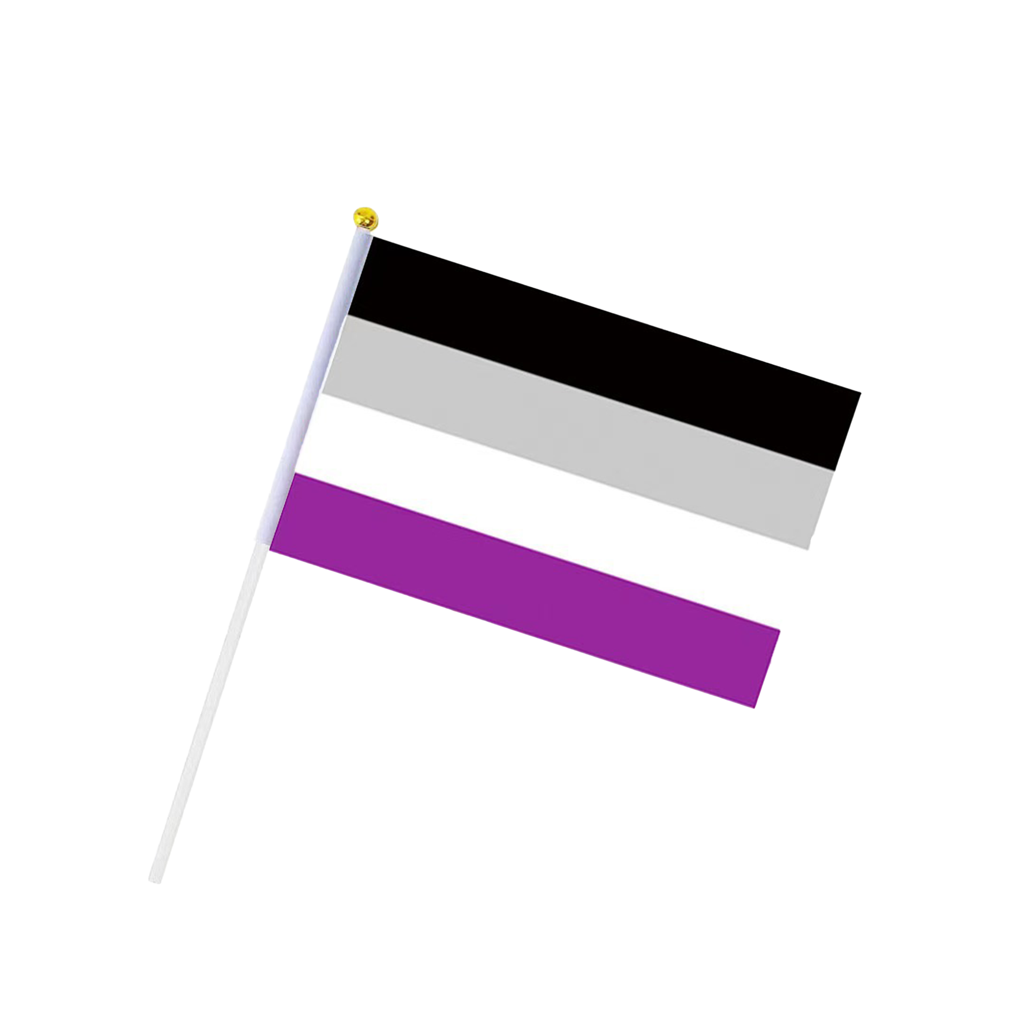Polyester Hand-Waving Rainbow Flag 15