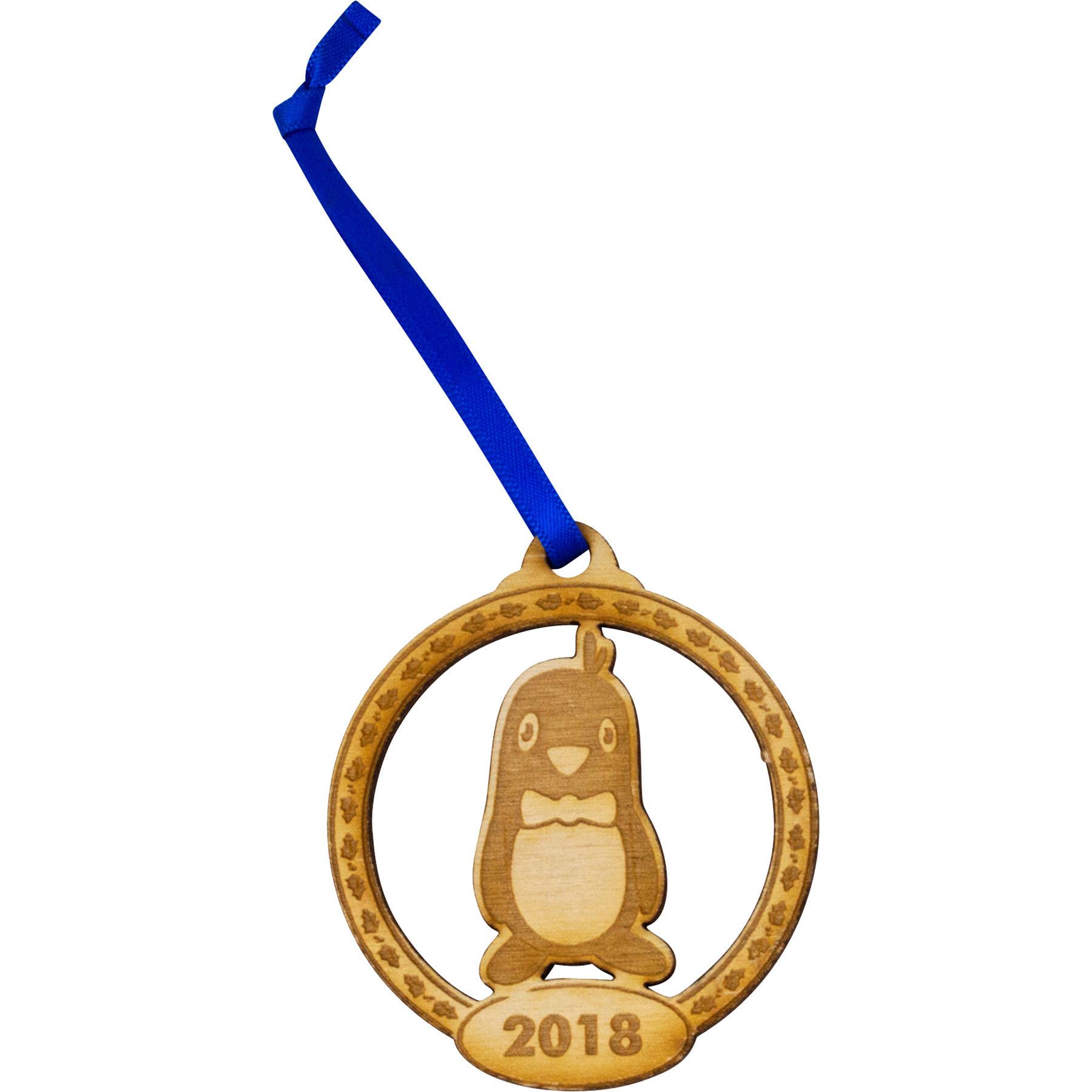 Wood Ornaments: 3" W x 3" H 15