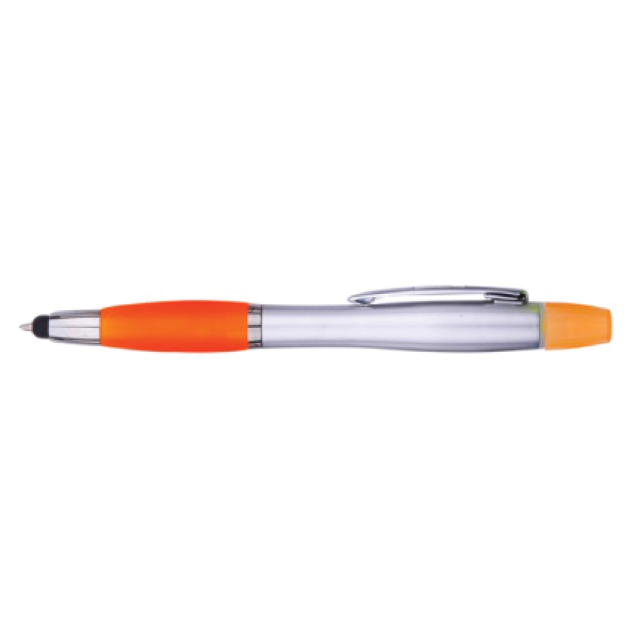 3-In-1 Stylus, Ballpoint Pen and Yellow Highlighter 7