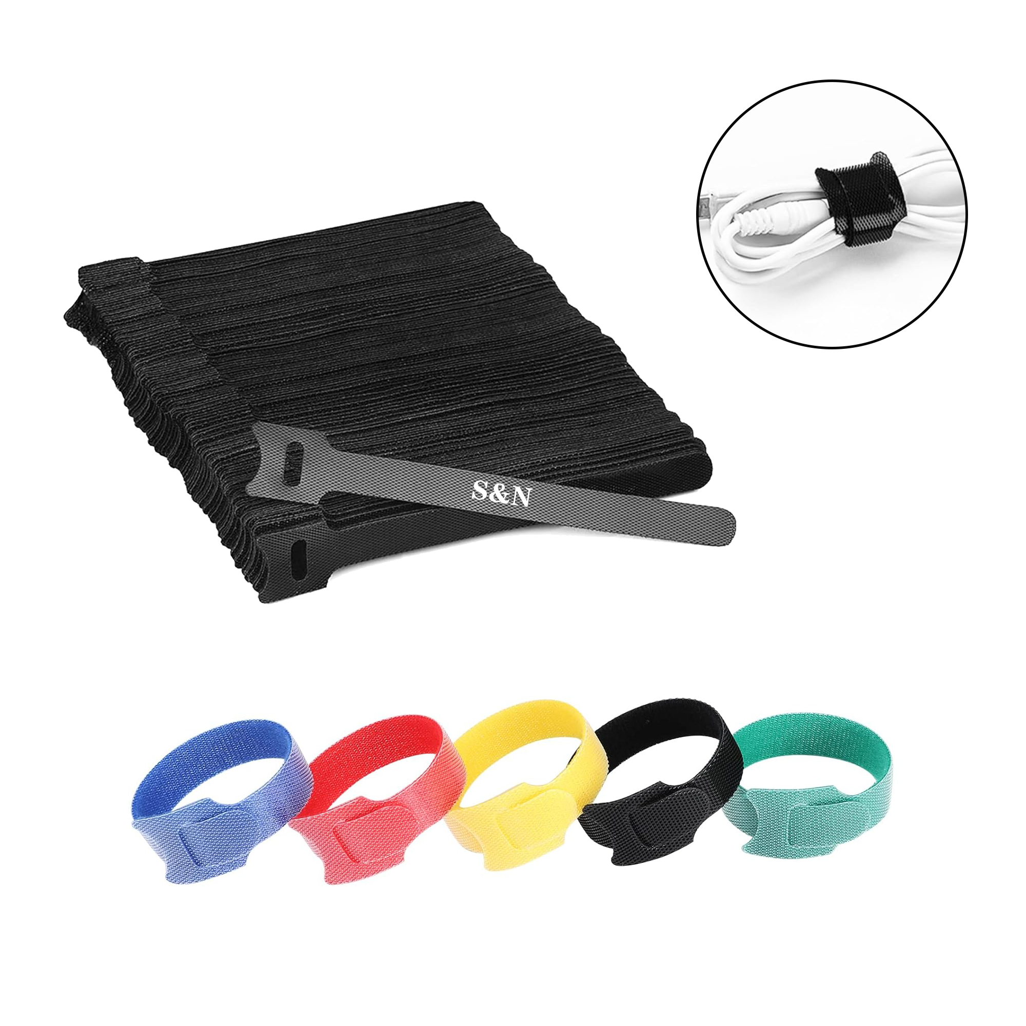 Strong Colored Nylon Cable Ties 5