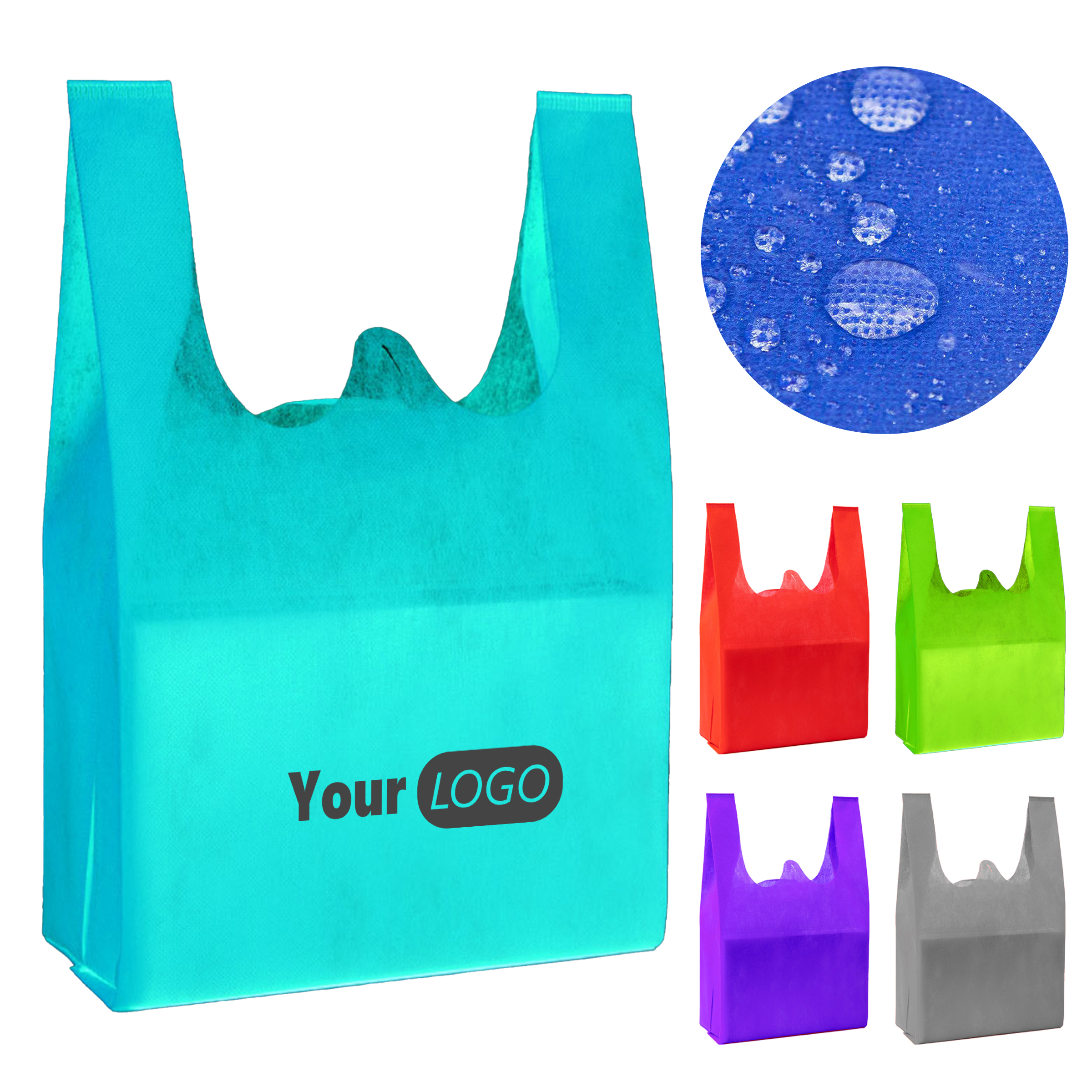 Non-Woven Custom Non-Woven Vest Bag For Branding 3