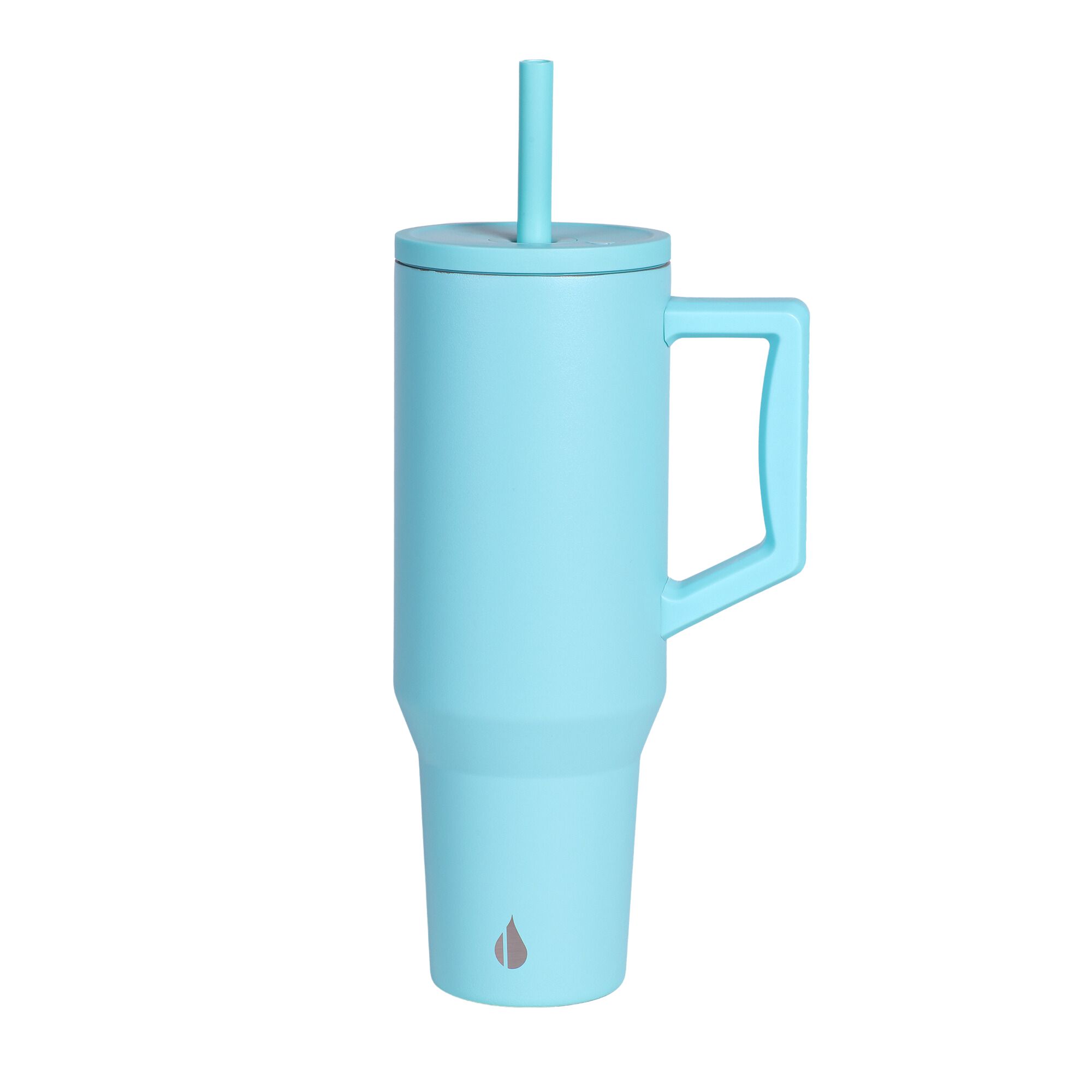 Elemental® Commuter 40oz Stainless Steel Tumbler with Handle and Straw 57