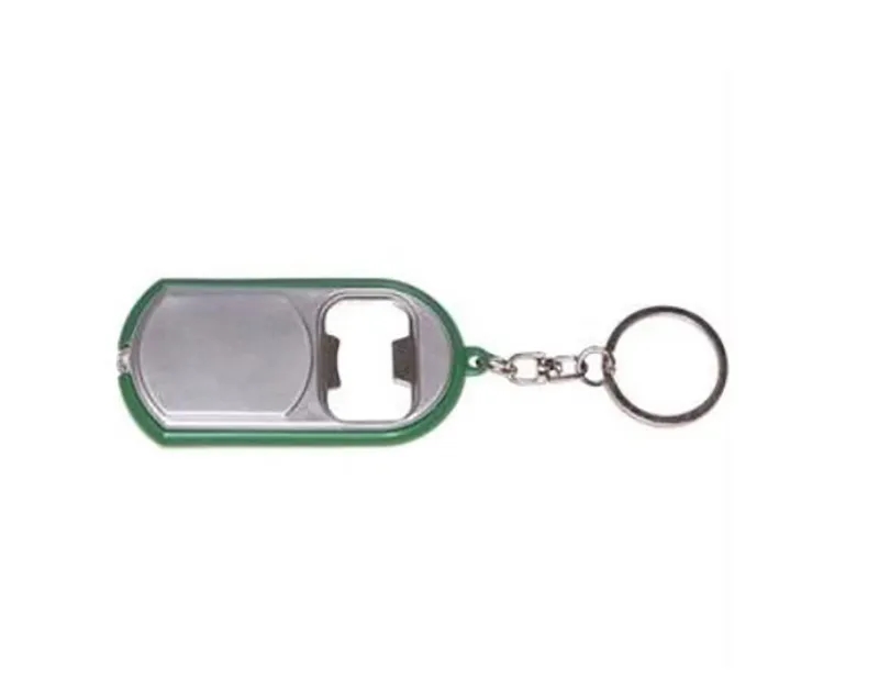 3 In 1 Bottle Opener LED Light Keychain Keyring Holder 5