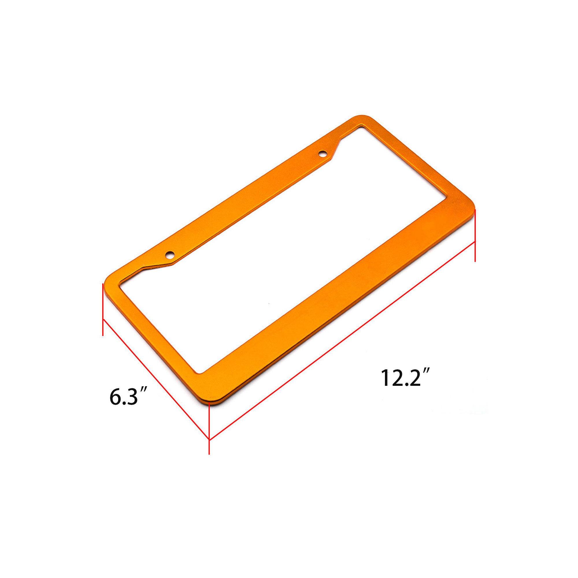 Aluminum Alloy Car License Plate Frame 8