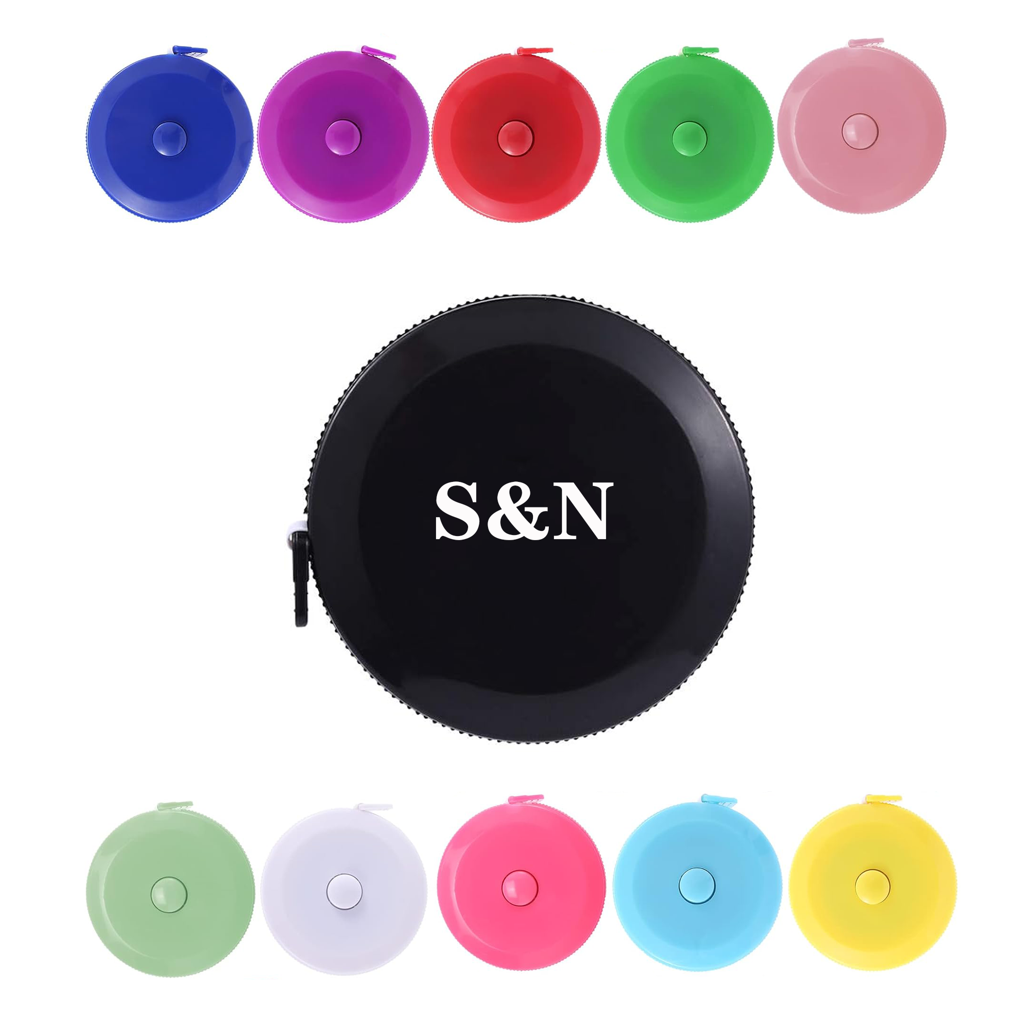 Retractable Double-Sided Measuring Soft Tape