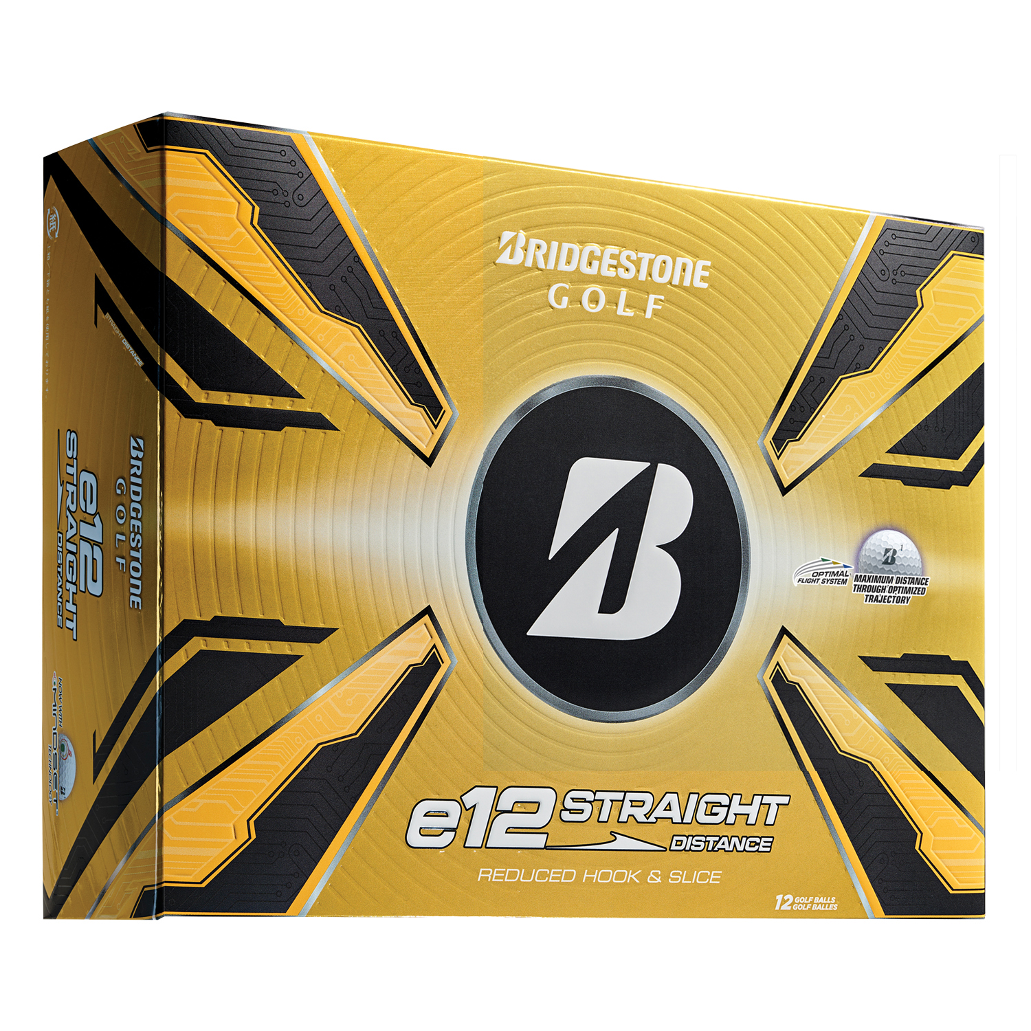 Bridgestone E12 Straight Golf Balls 10