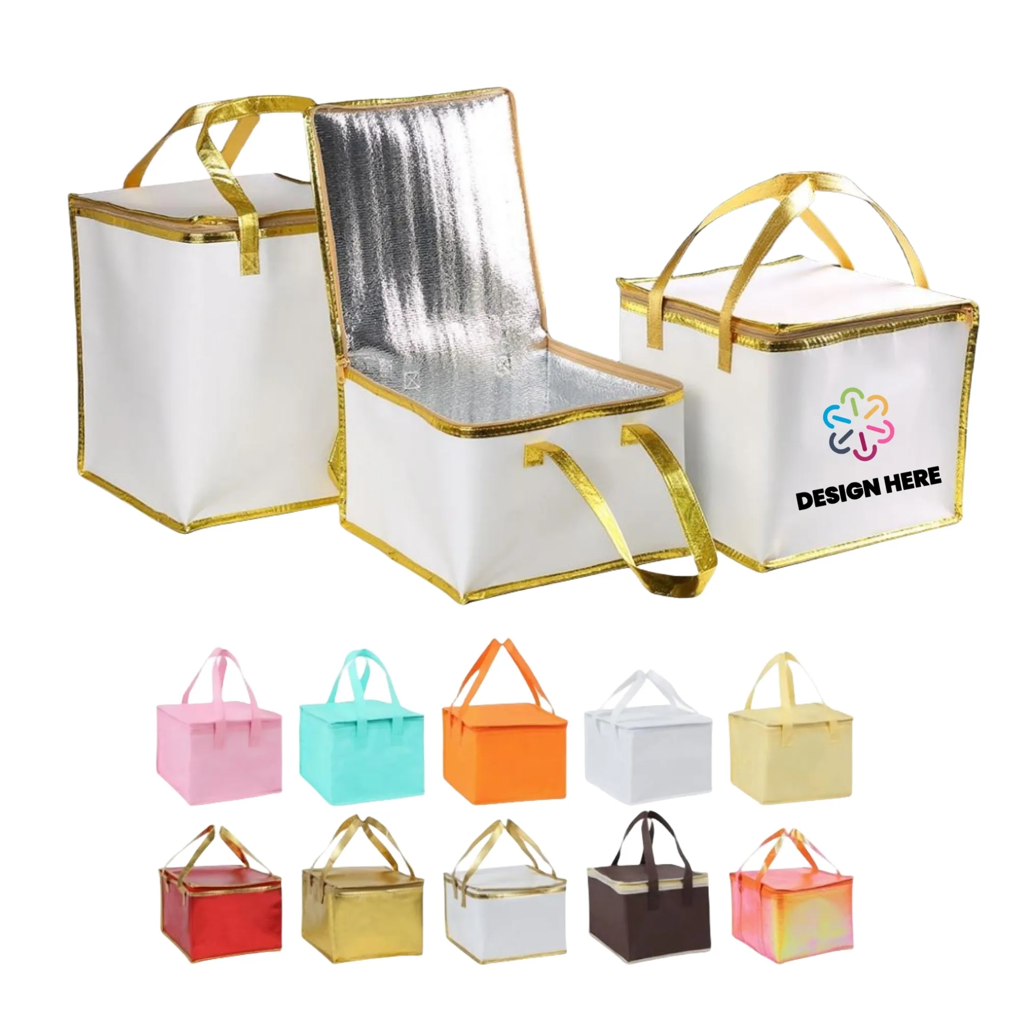 Small Portable Thermal Bag Square Ship