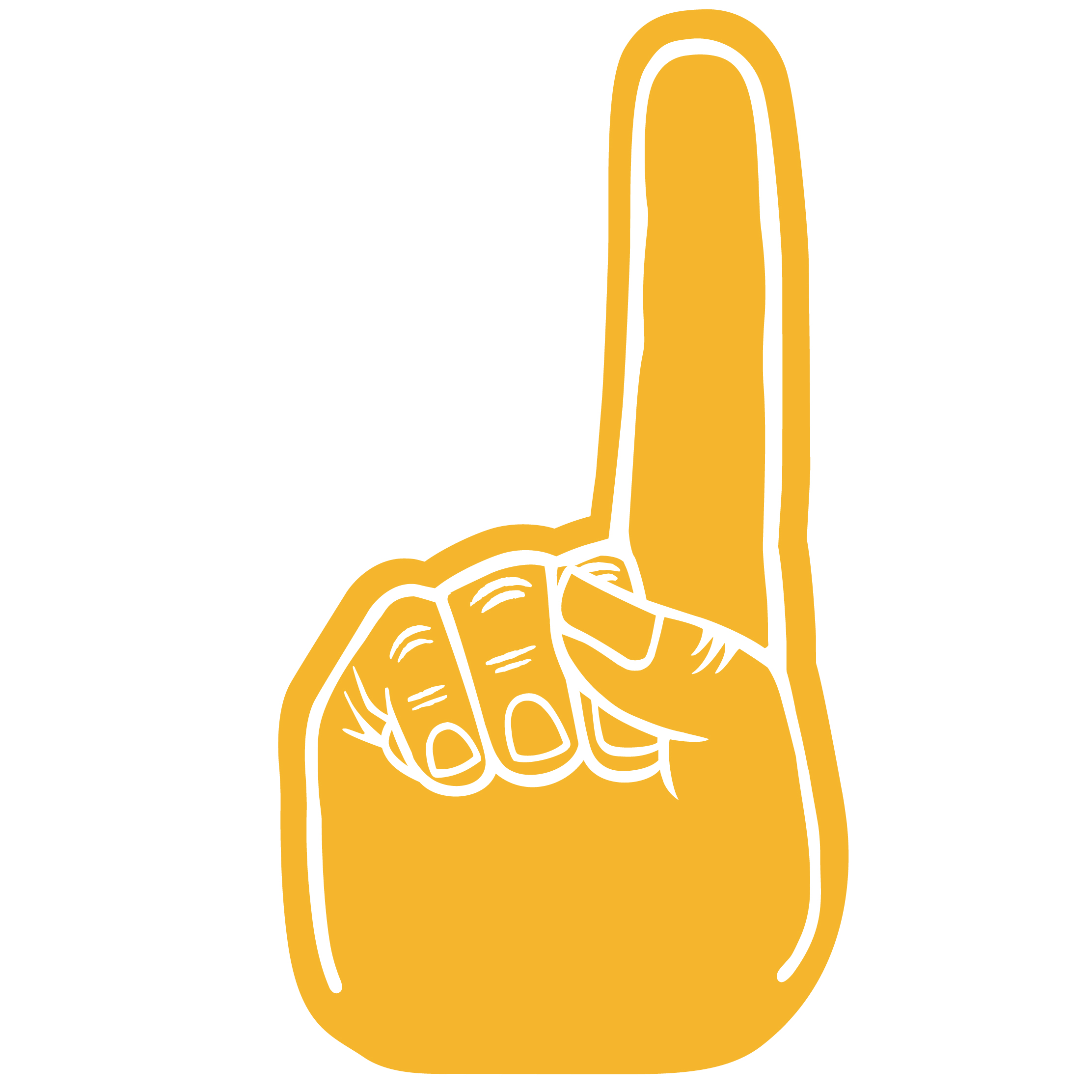 14" Foam Hand 73