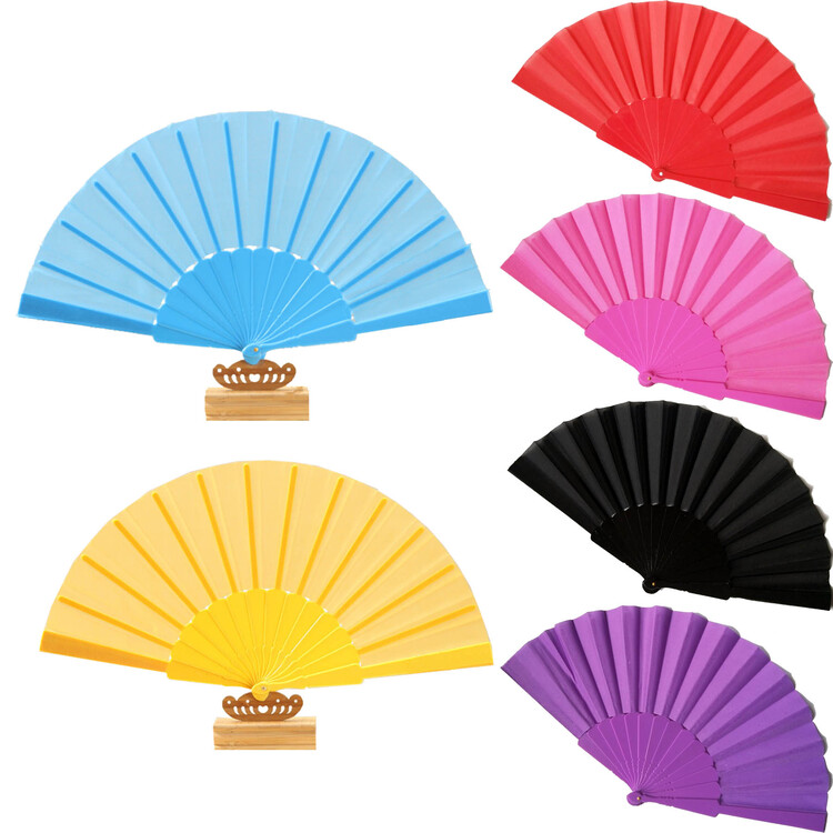 Plastic Folding Fan DPGS0054