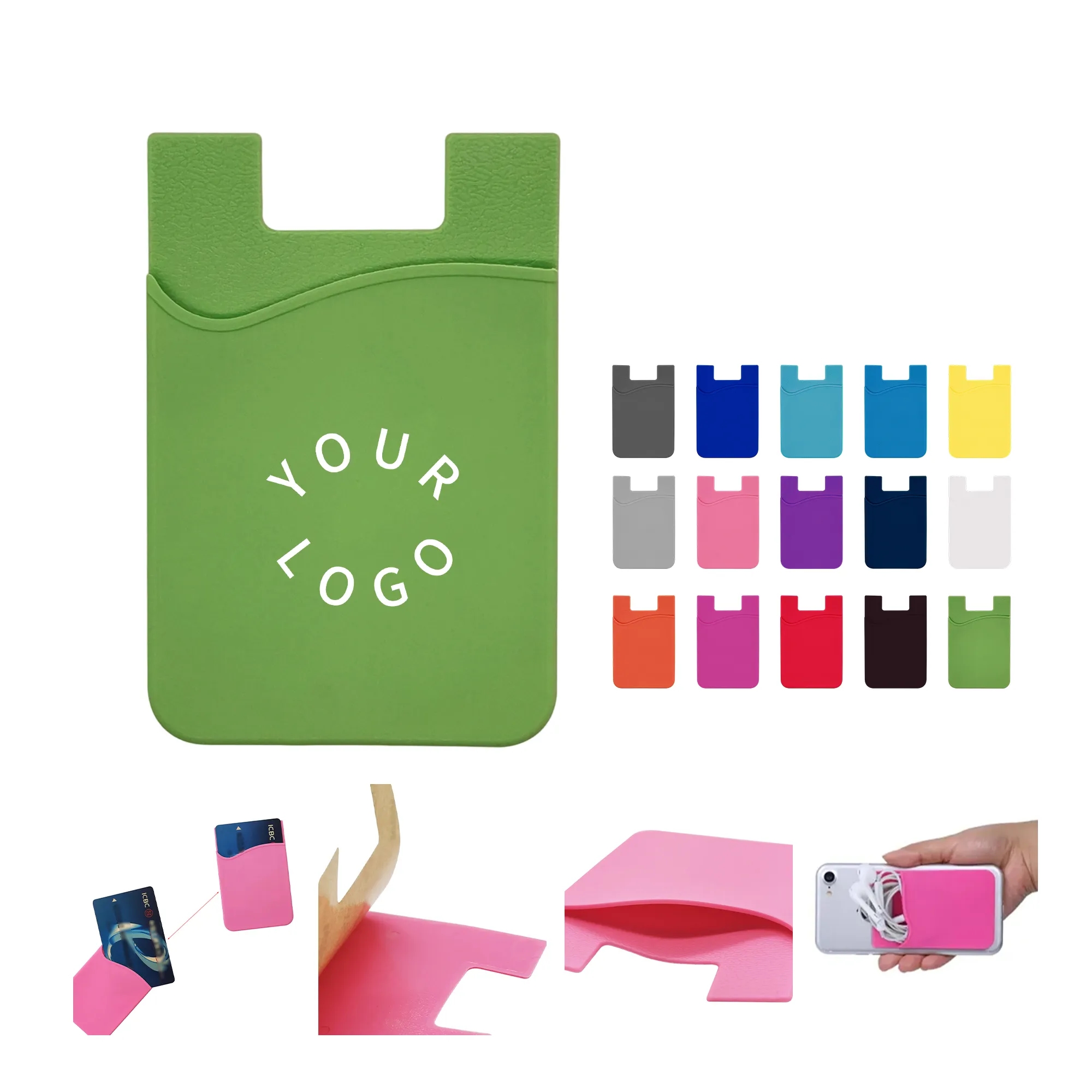 Slim Silicone Phone Wallet