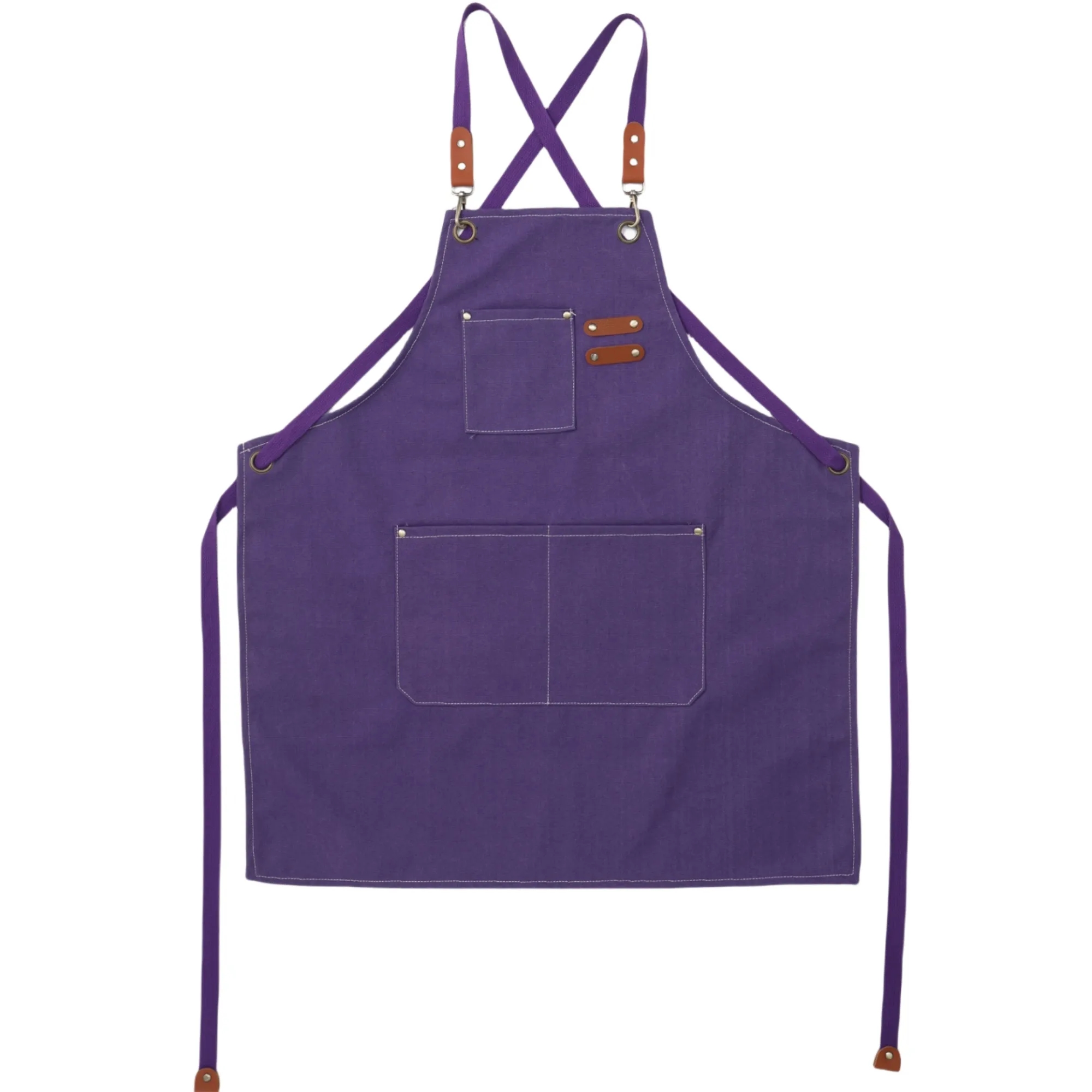 Adjustable Denim Bib Work Apron 22