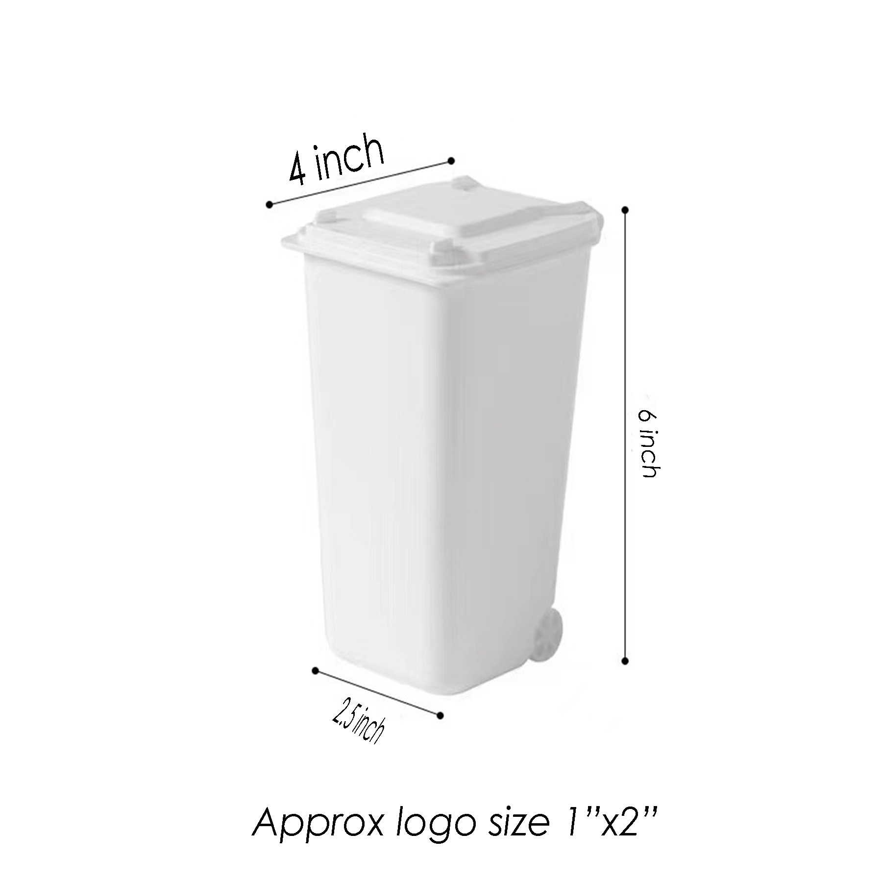 Mini Trash Can With Lid 8