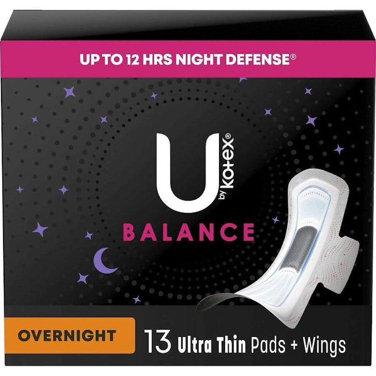 U by Kotex Ultra Thin Overnight Pads 2