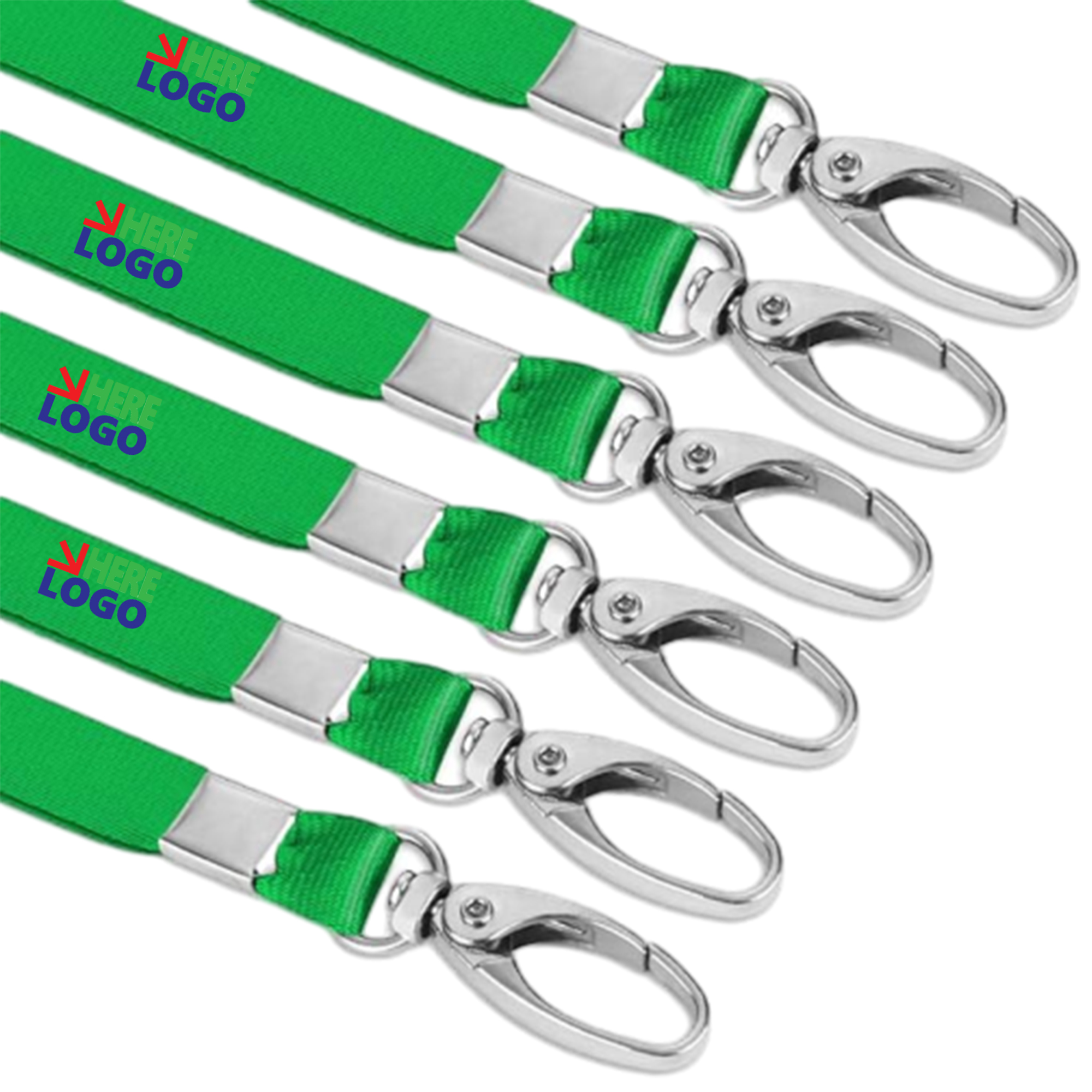 Full Color Print Lanyard With Hooks