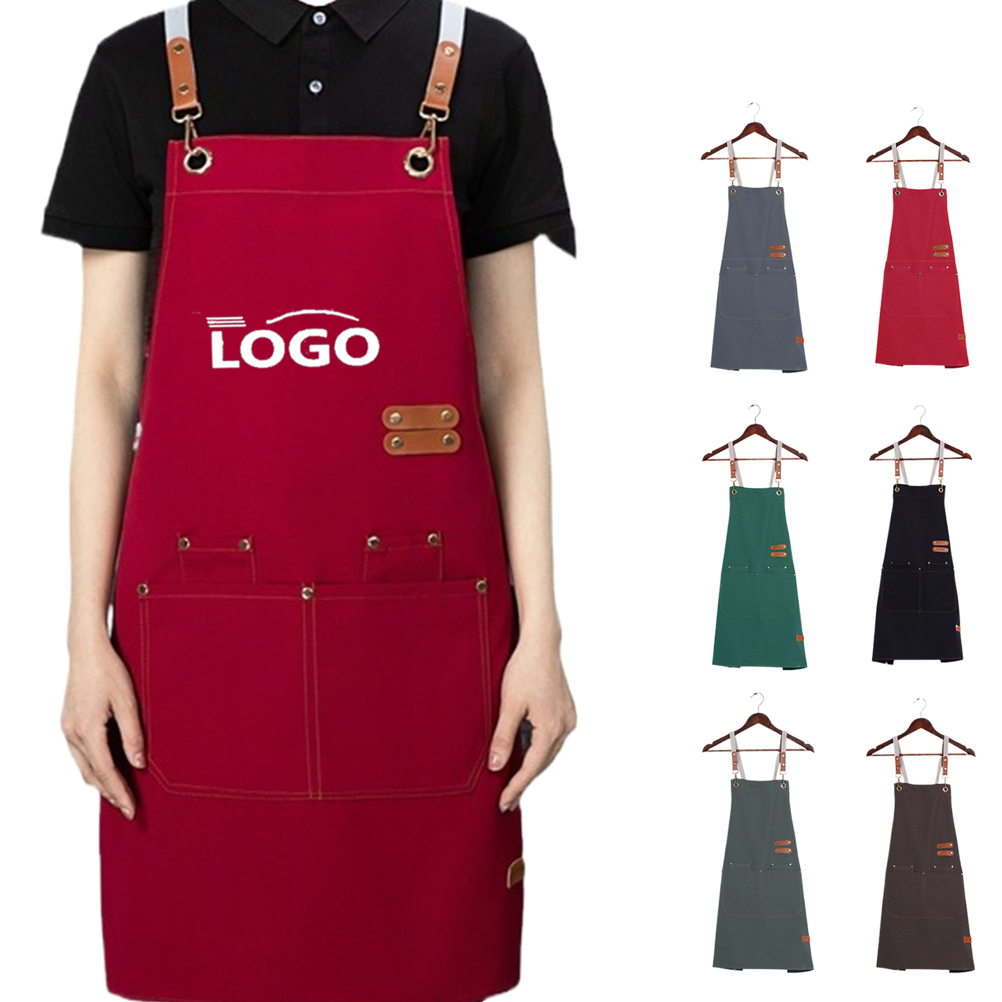Waterproof Oilproof Canvas Apron