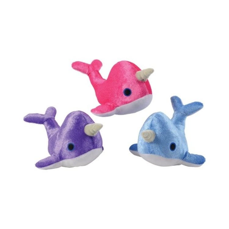 Narwhal Plush Toys - Assorted 3