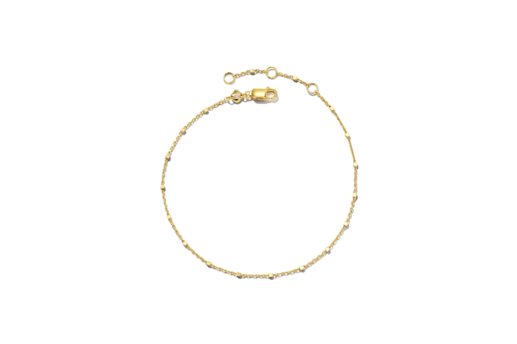 Kendra Scott Single Satellite Chain Bracelet in 18K Yellow Gold Vermeil 3