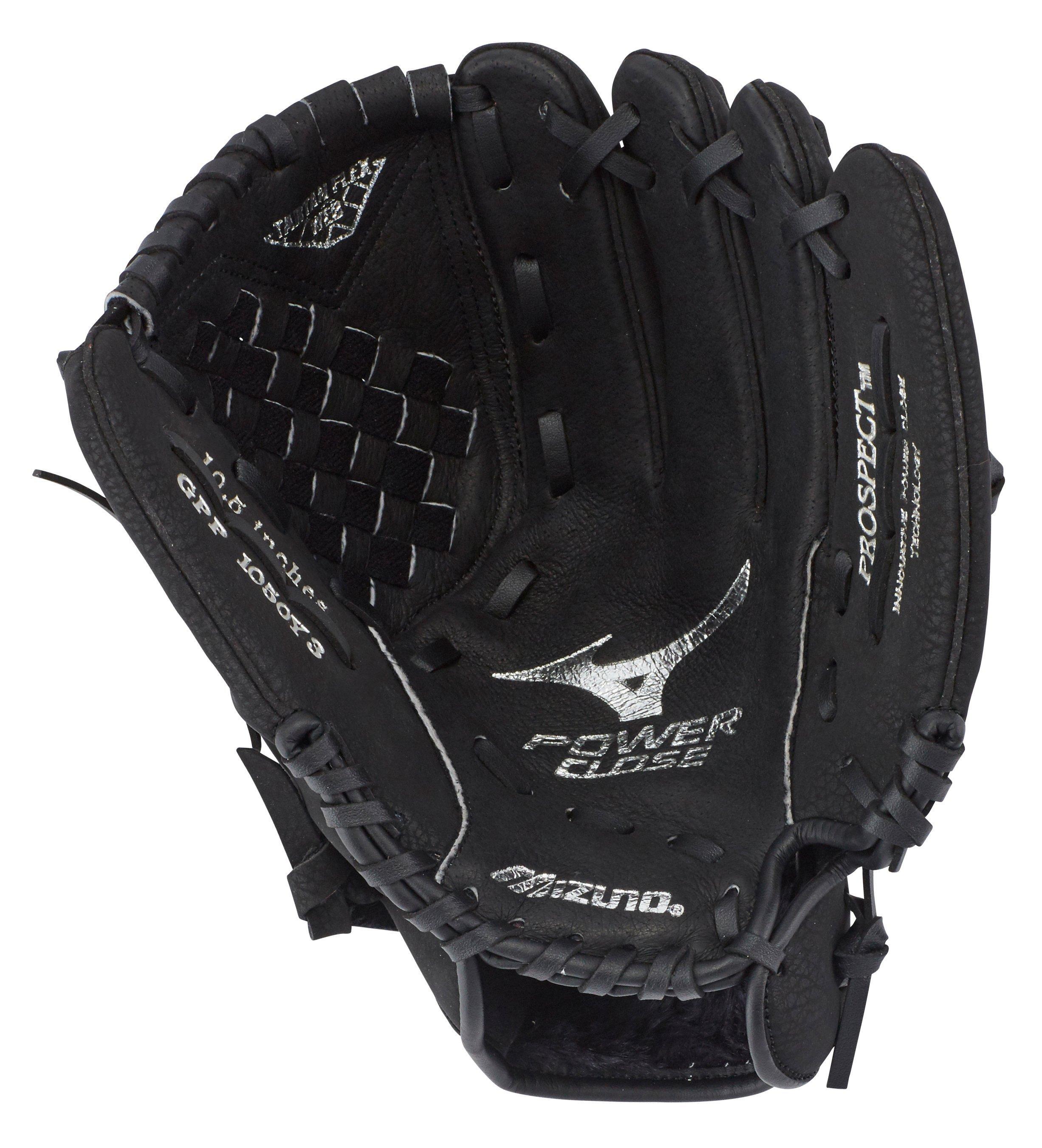 Prospect Series PowerClose Baseball Glove 10.5", Tartan Flex Web, Full Grain Pigskin 7