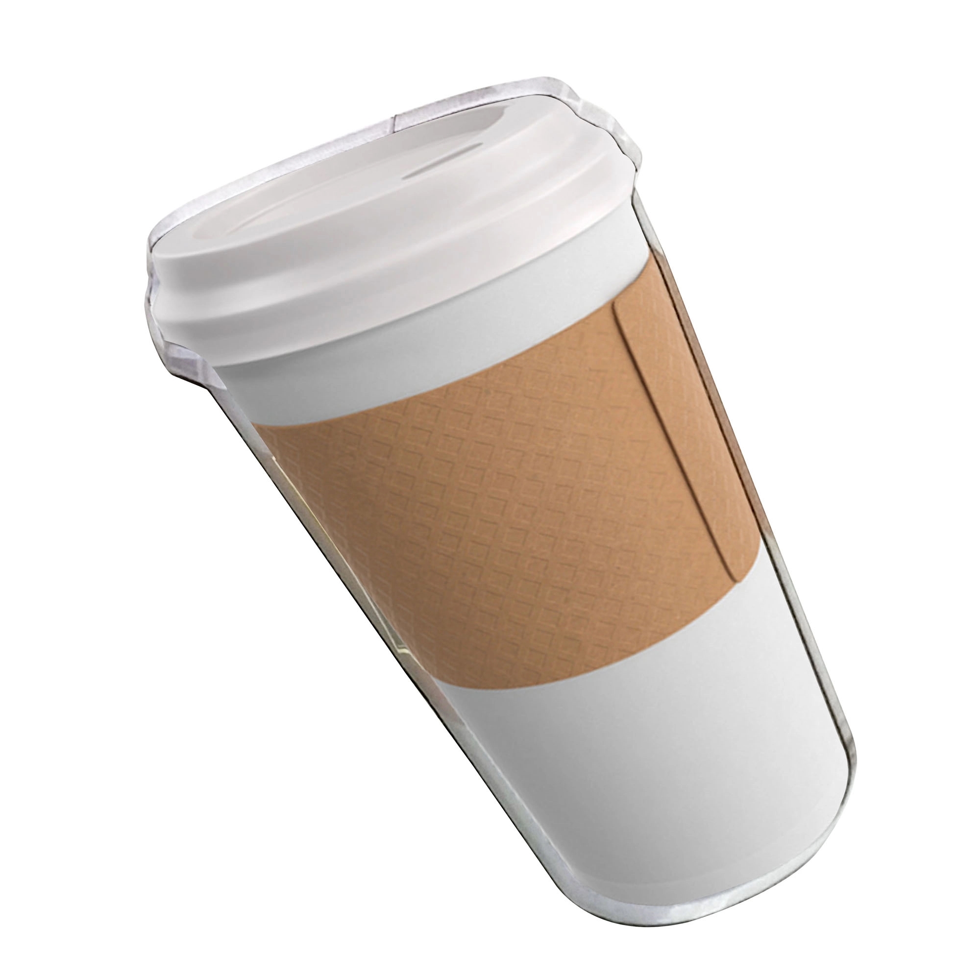 1/4" Acrylic To Go Coffee Cup Magnet 13