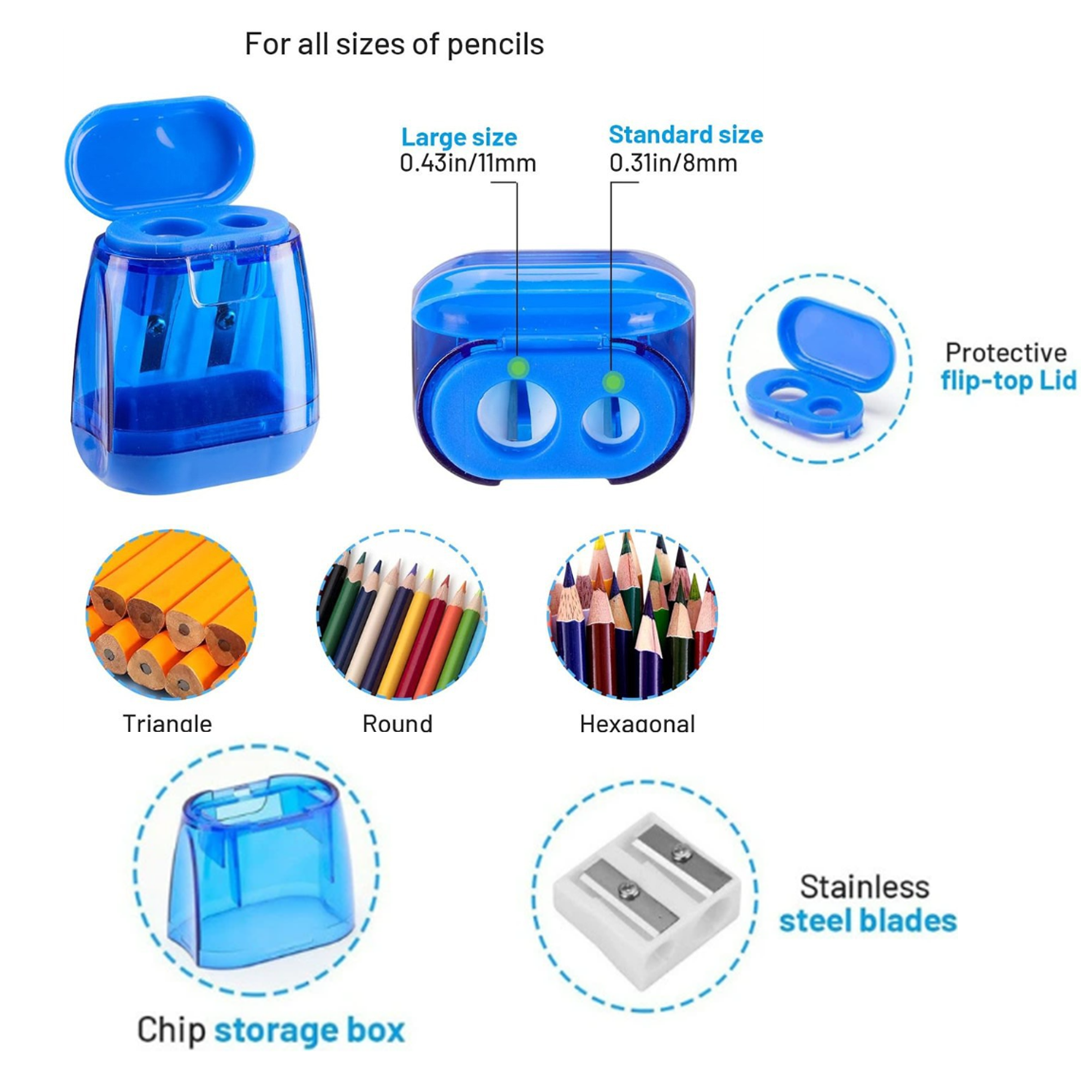 Child-Safe Manual Sharpener 5