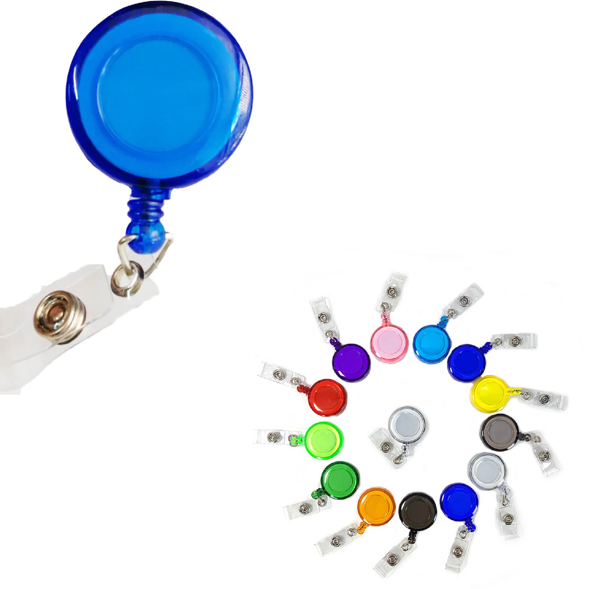 Badge Reel With Pull Cord