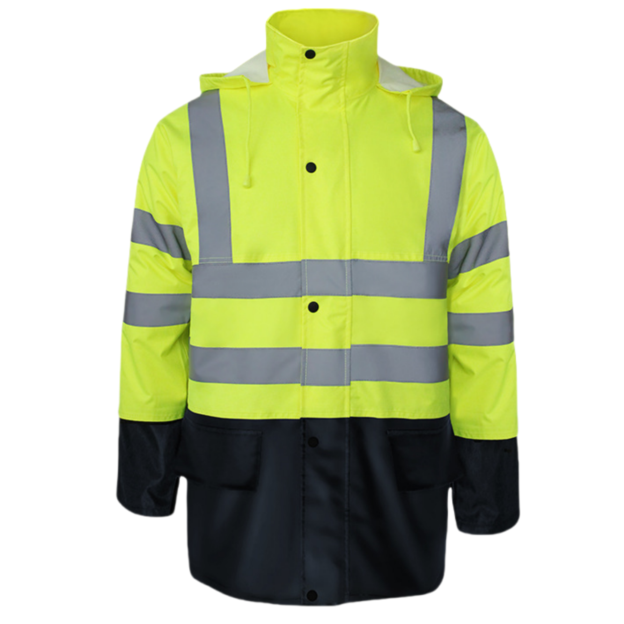 Reflective High-Visibility Waterproof Safety Coat 3