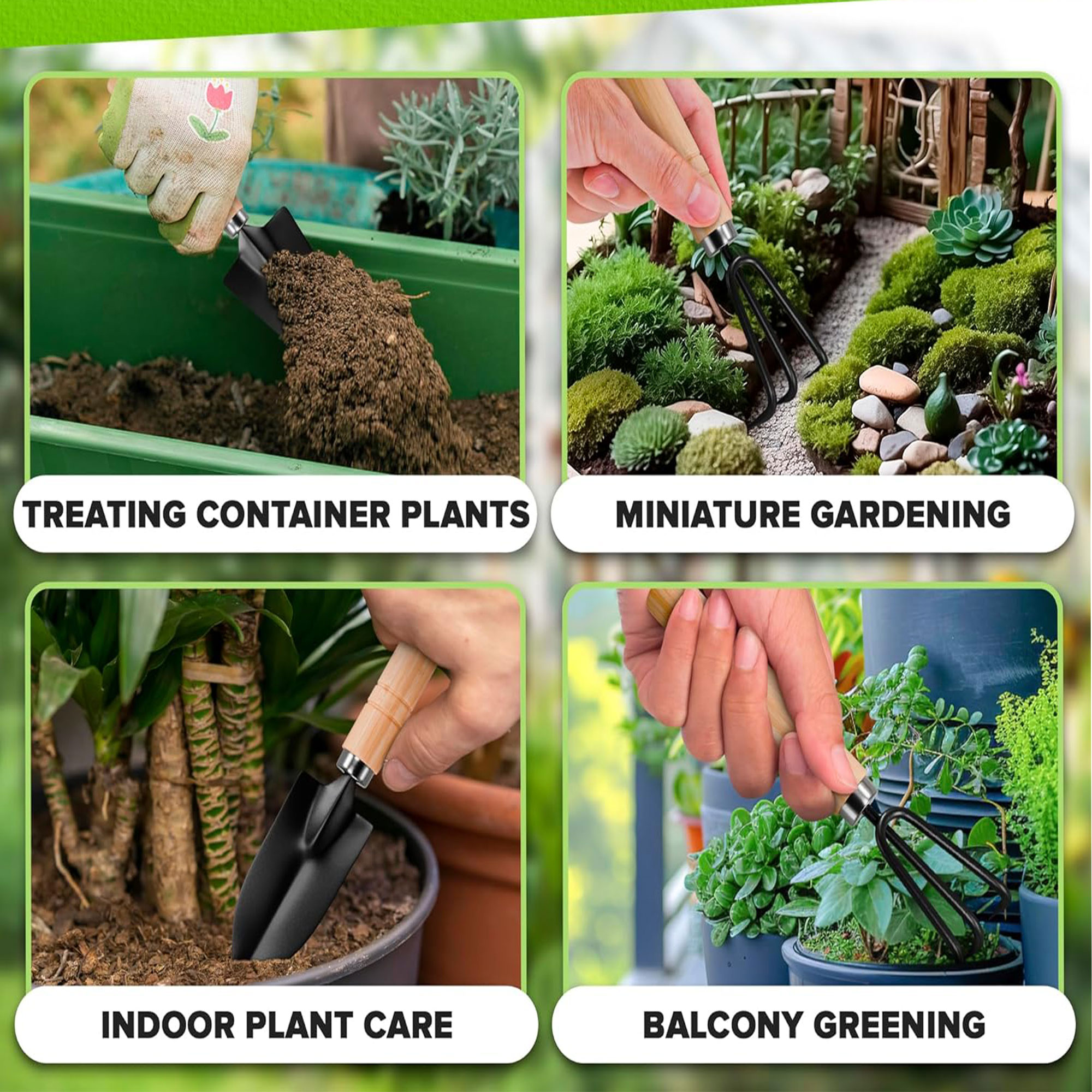 Mini Gardening Hand Tools Set 4