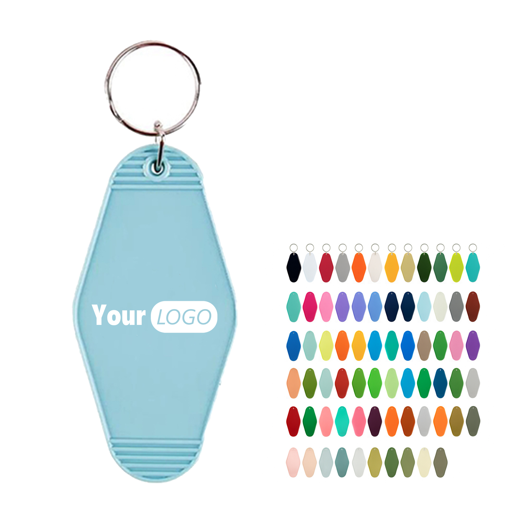 Retro Style Motel Key Tag 5
