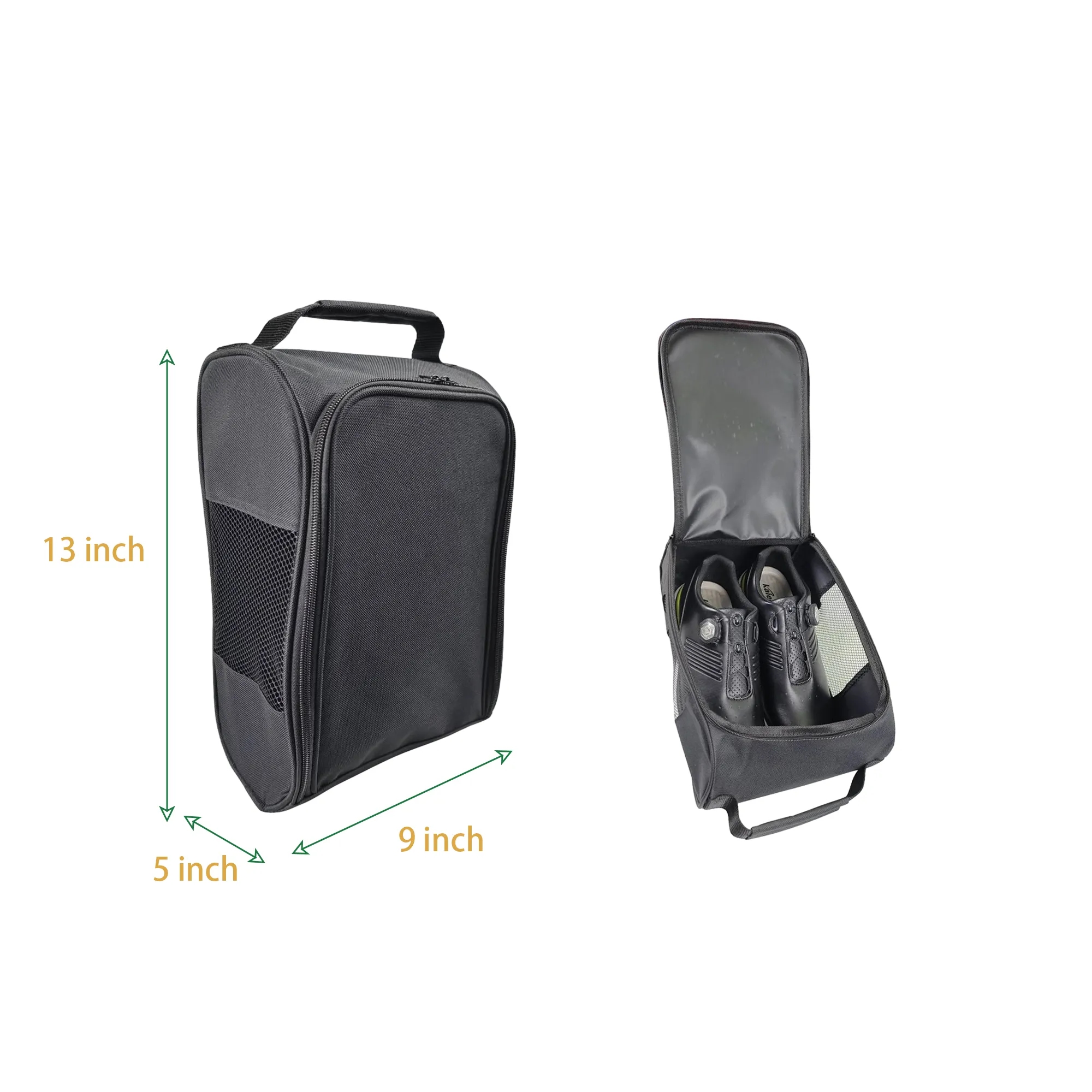 Durable Golf Sports Zipped Shoes Bag 6