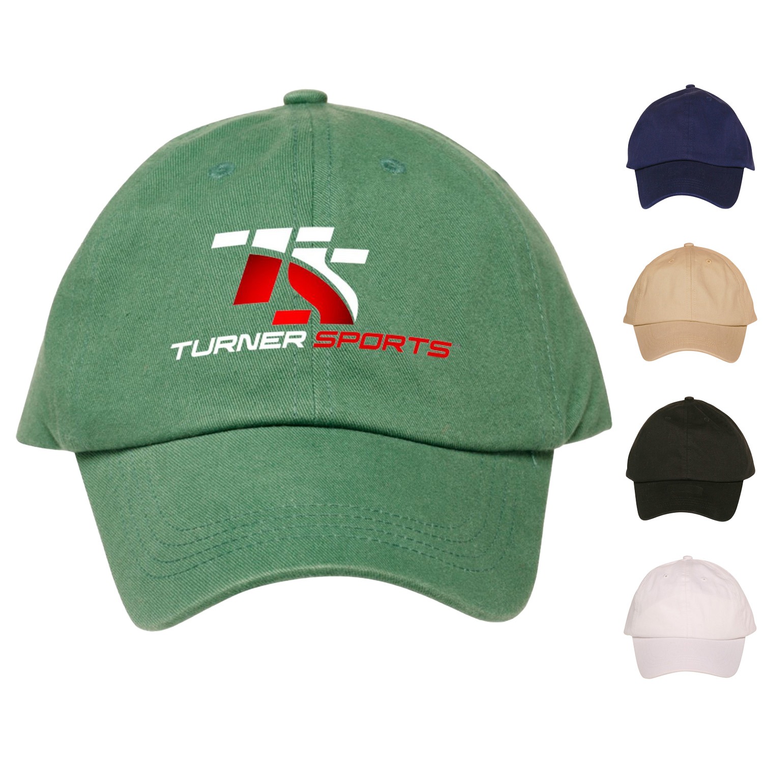 Baseball Cap With Solid Color