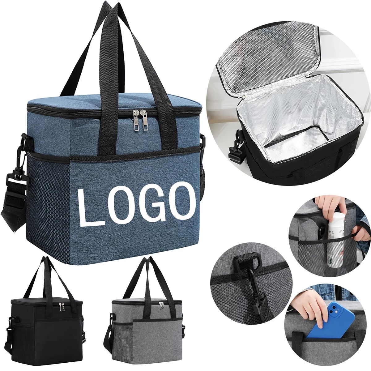 Insulated Lunch Box Bag
