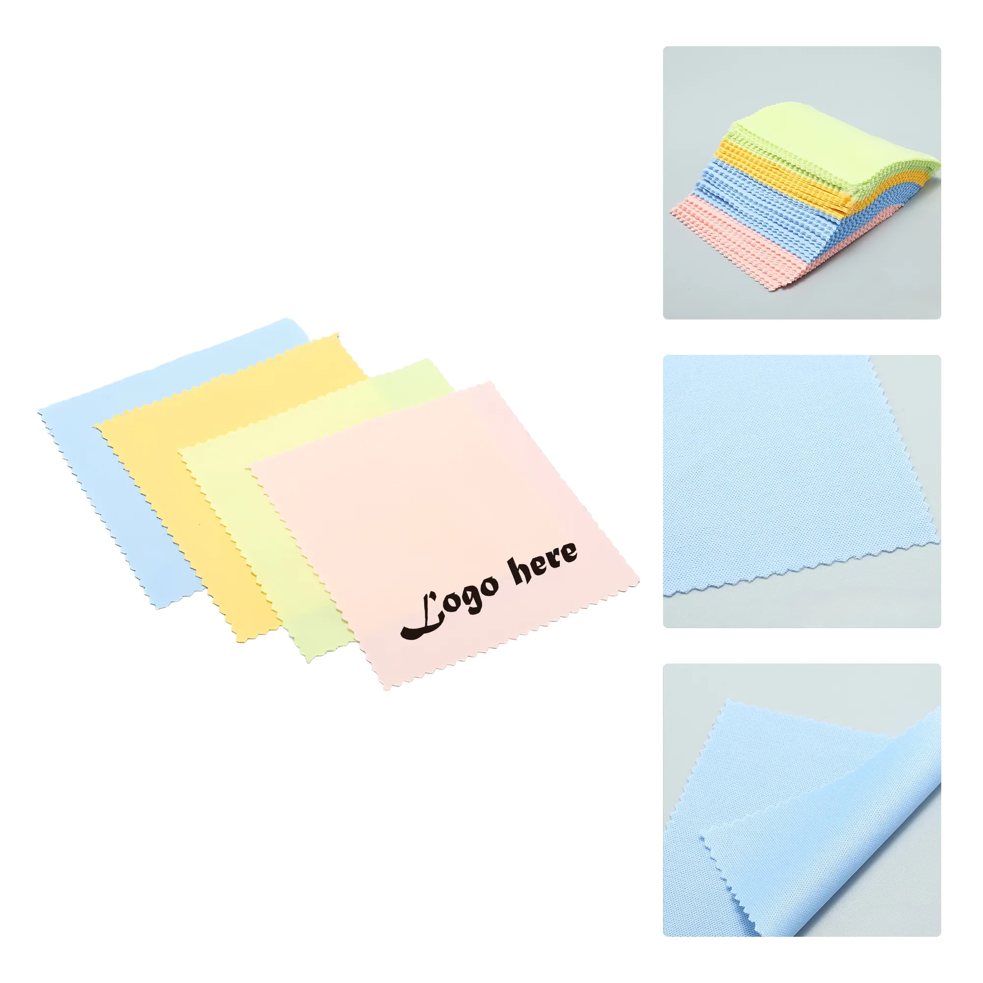 MOQ100 Microfiber Eyeglass Cleaning Cloth 4